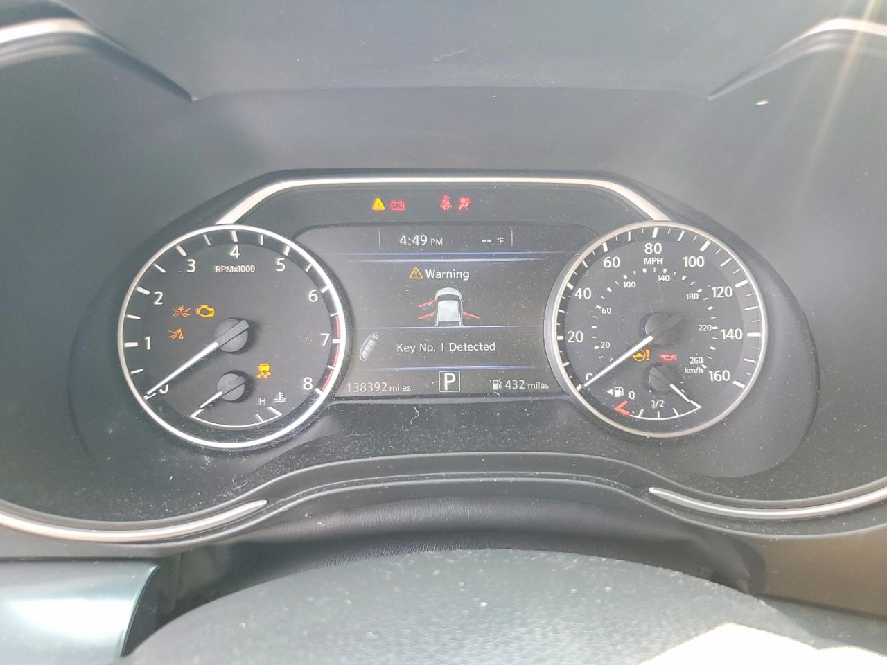 2019 Nissan Maxima 3.5 Sr Black vin: 1N4AA6AV8KC376841