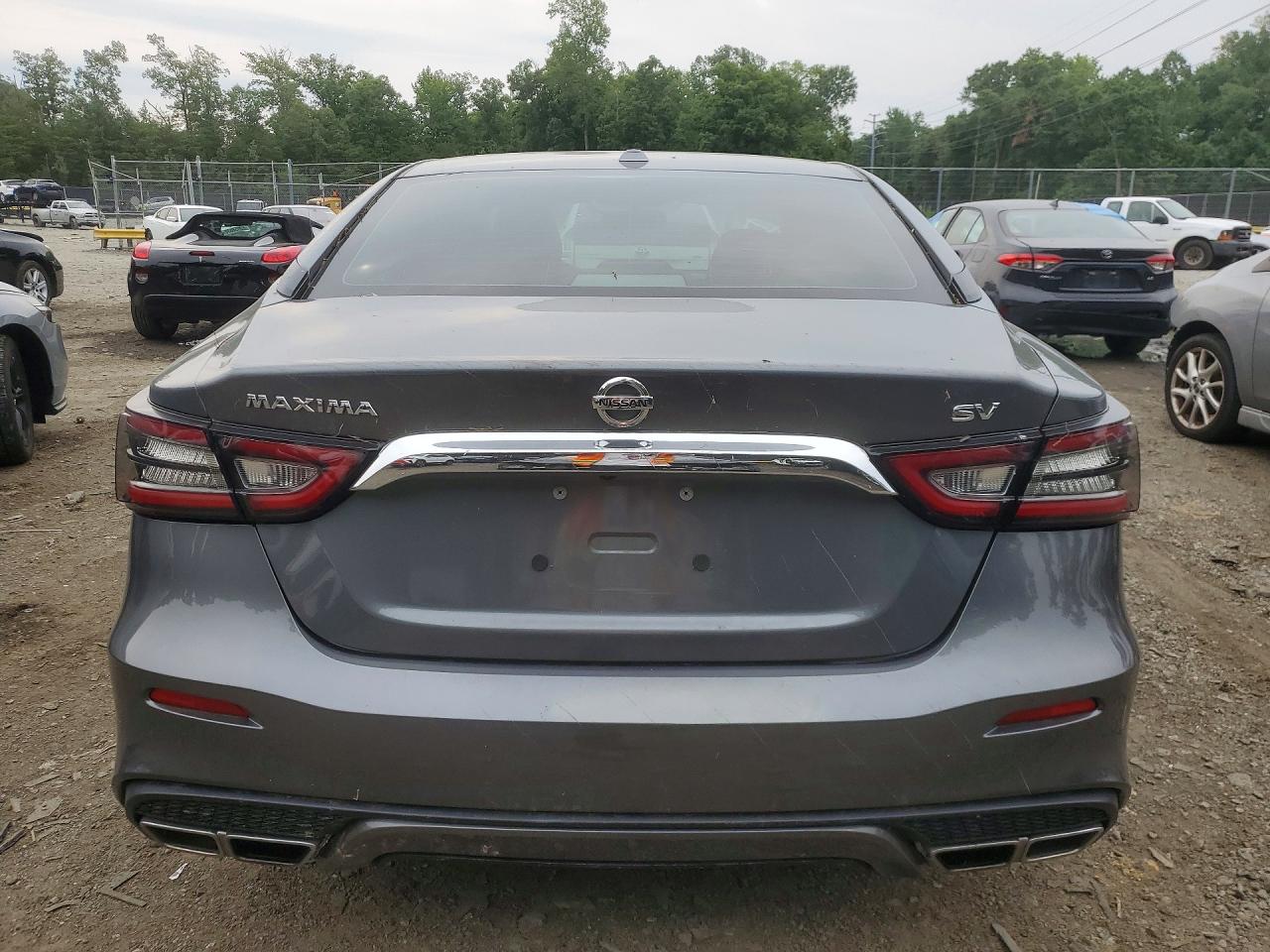 2019 Nissan Maxima 3.5 Sv Gray vin: 1N4AA6AVXKC361841