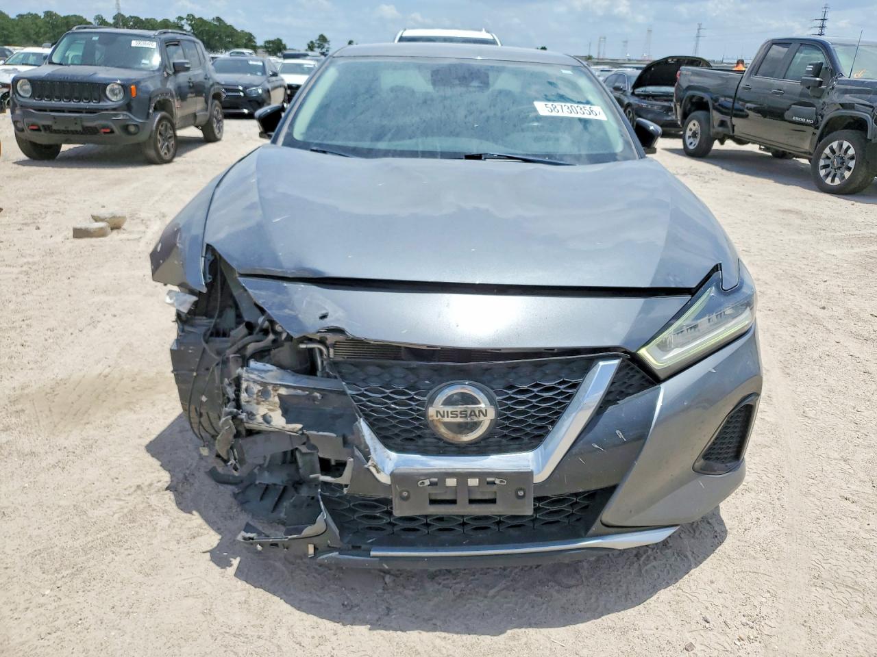 2020 Nissan Maxima S Gray vin: 1N4AA6BV4LC365741
