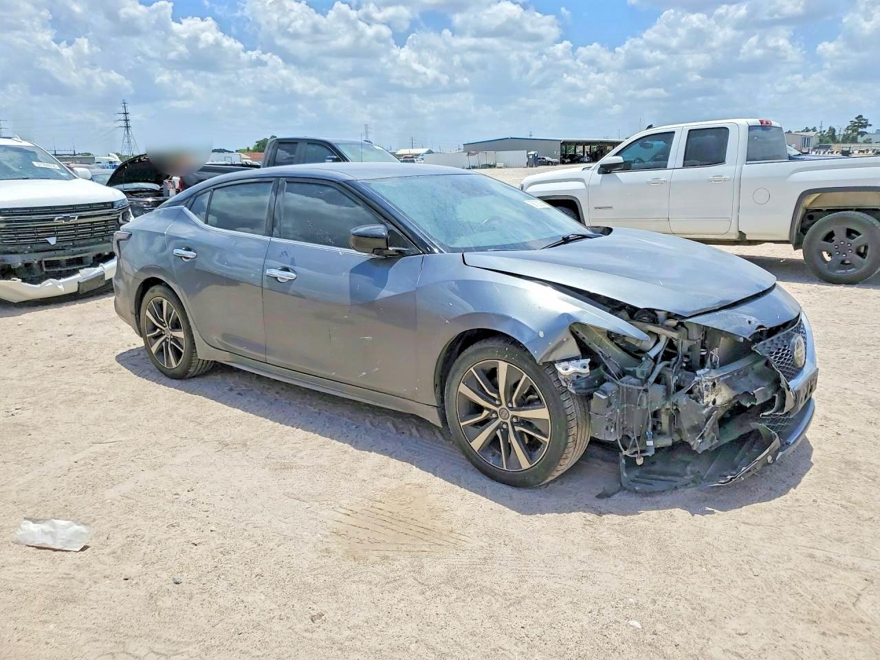 2020 Nissan Maxima S Gray vin: 1N4AA6BV4LC365741