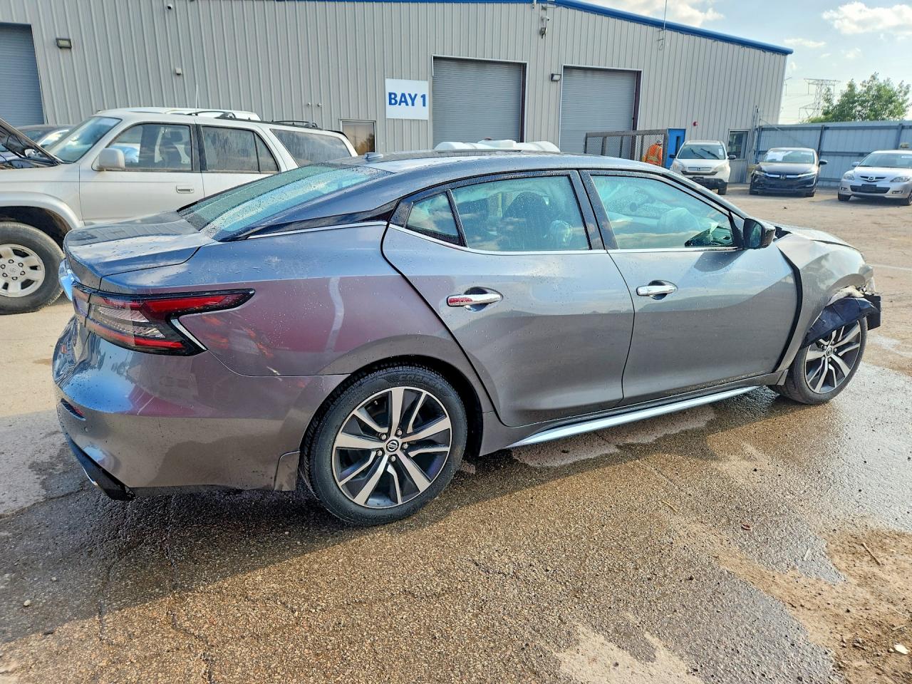 2020 Nissan Maxima S Gray vin: 1N4AA6BV5LC374707