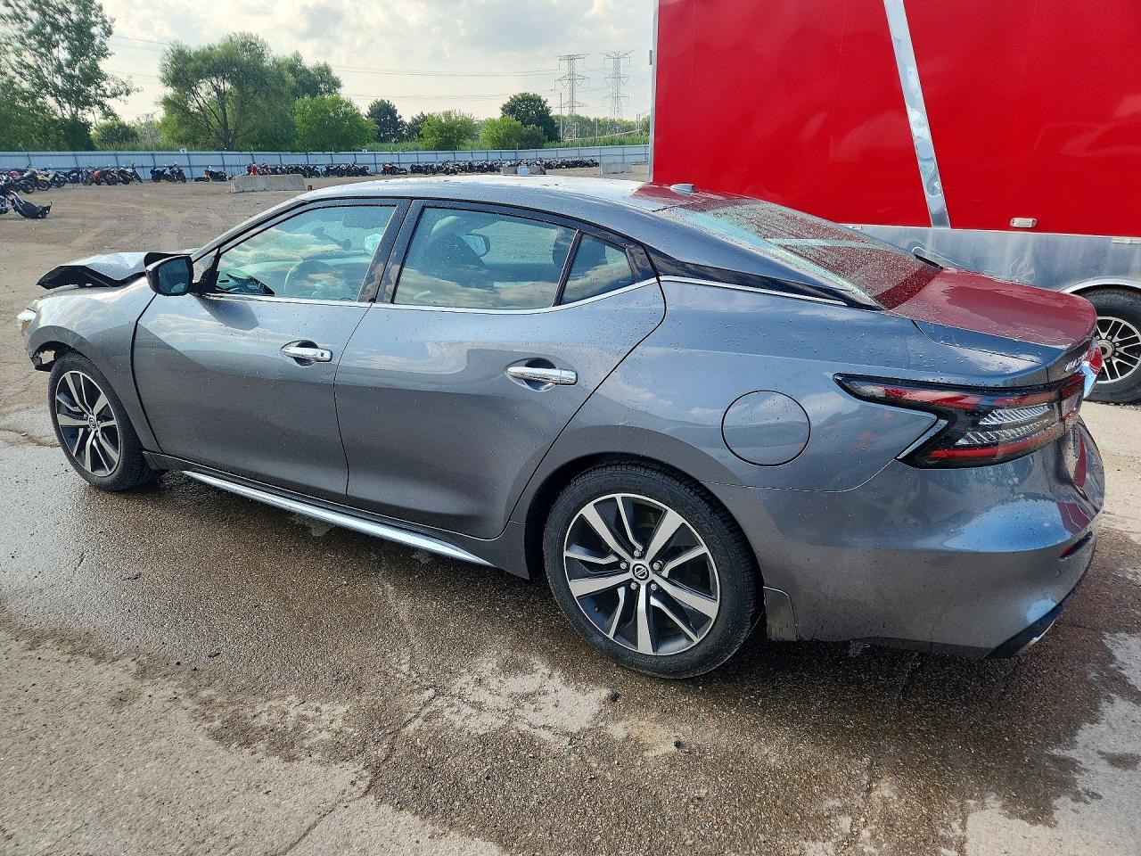 2020 Nissan Maxima S Gray vin: 1N4AA6BV5LC374707