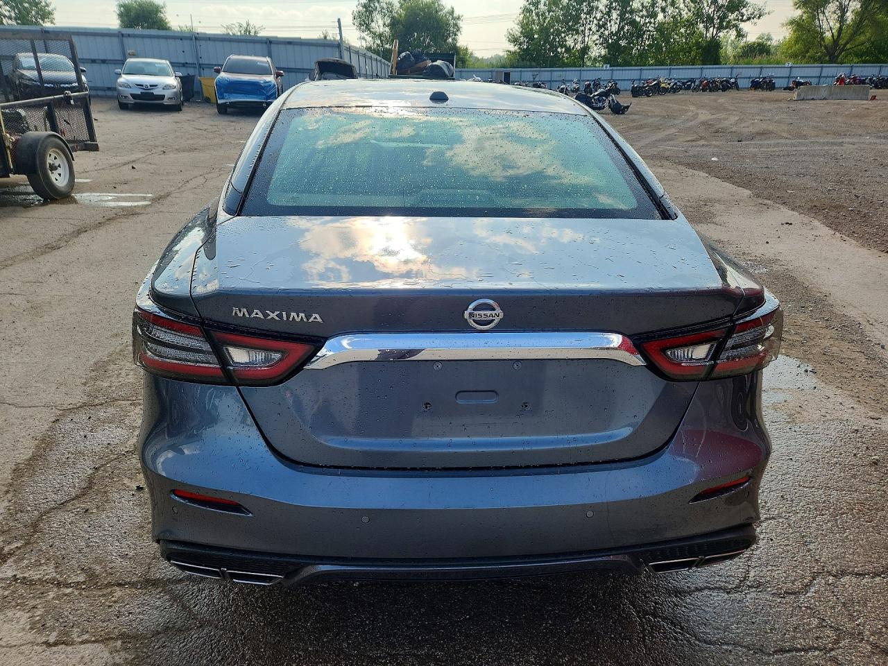 2020 Nissan Maxima S Gray vin: 1N4AA6BV5LC374707