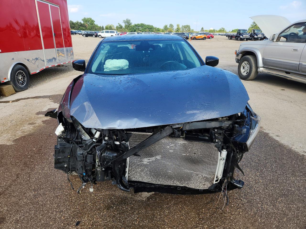 2020 Nissan Maxima S Gray vin: 1N4AA6BV5LC374707