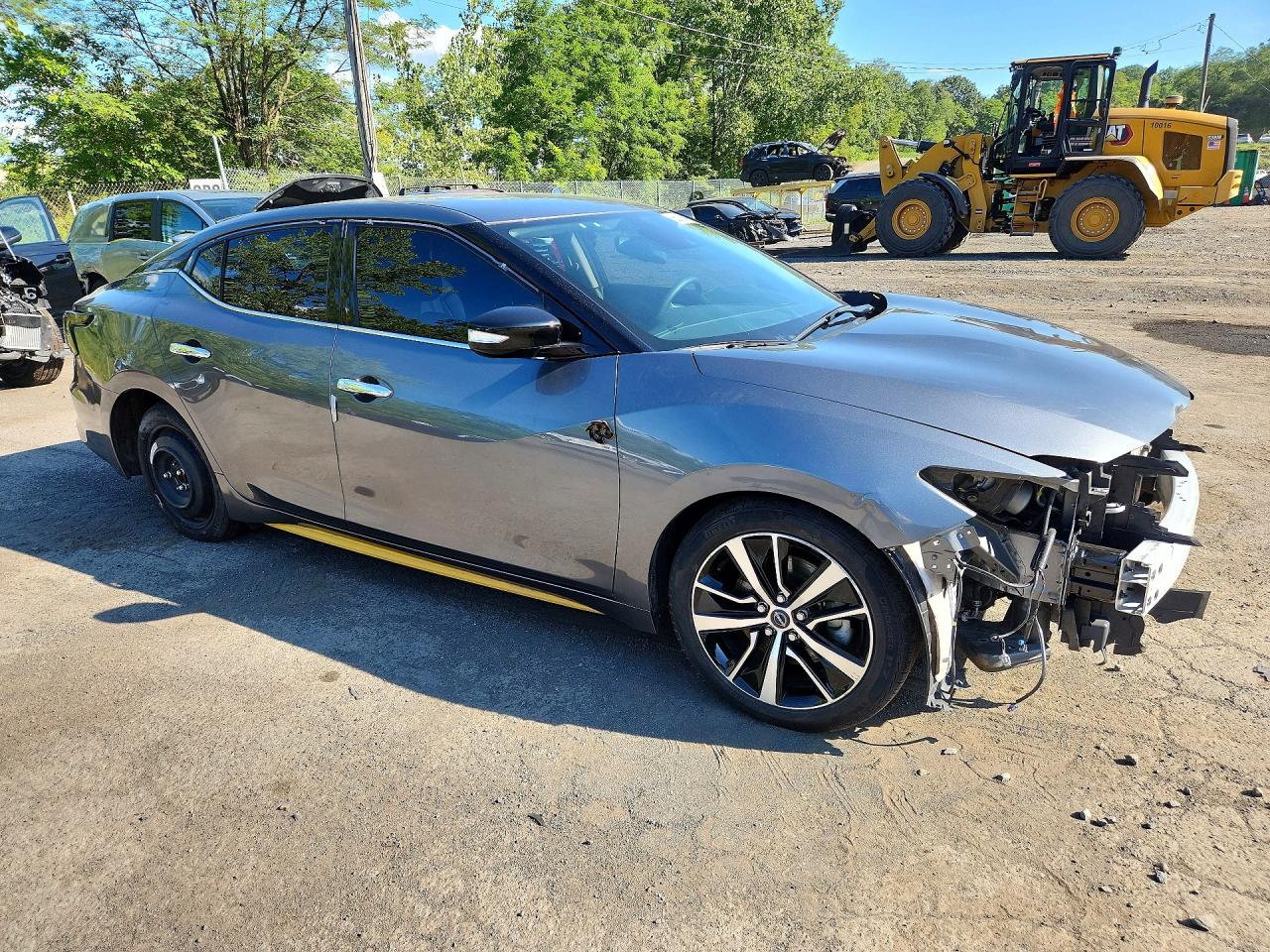 2023 Nissan Maxima Sv Gray vin: 1N4AA6CV0PC511329
