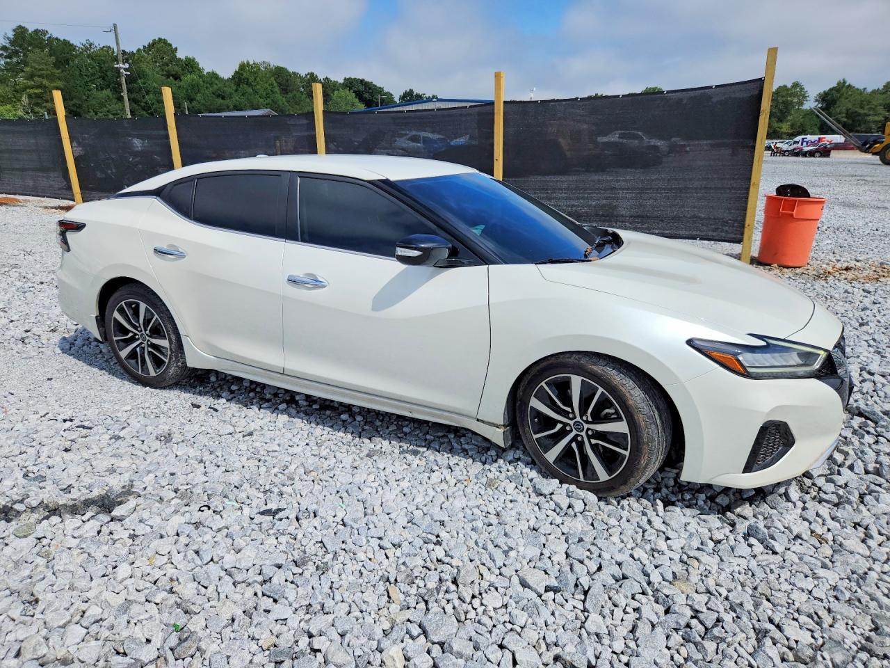 2023 Nissan Maxima Sv White vin: 1N4AA6CV1PC504633