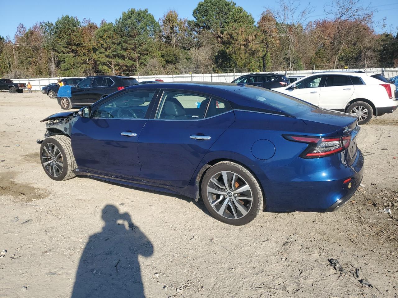 2023 Nissan Maxima Sv Blue vin: 1N4AA6CV1PC512747