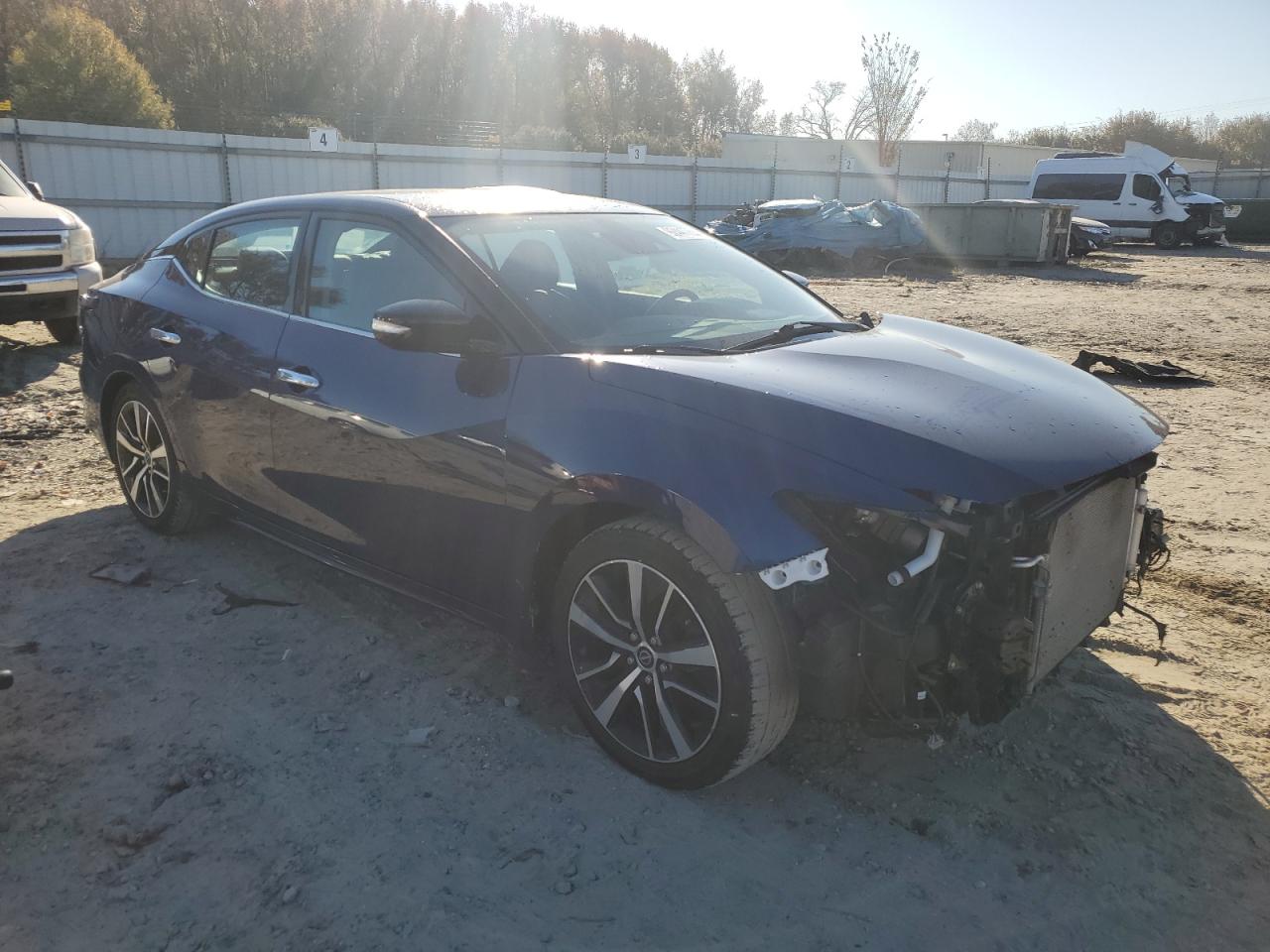 2023 Nissan Maxima Sv Blue vin: 1N4AA6CV1PC512747