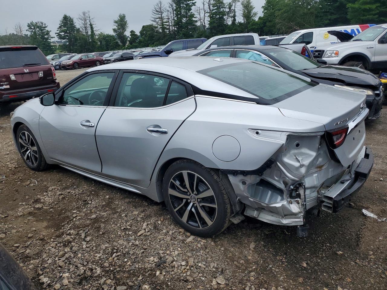 2021 Nissan Maxima Sv Silver vin: 1N4AA6CV2MC513983