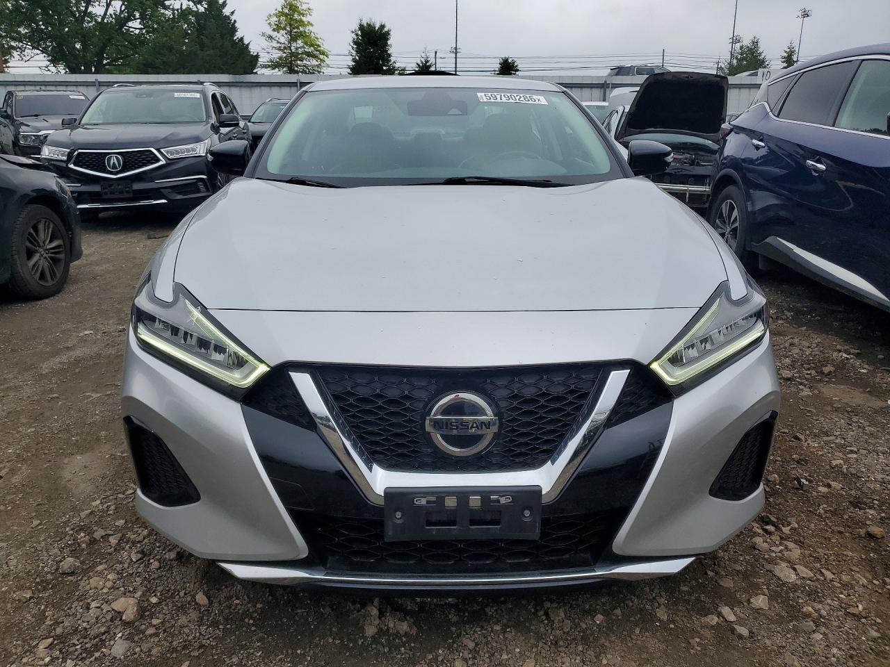 2021 Nissan Maxima Sv Silver vin: 1N4AA6CV2MC513983