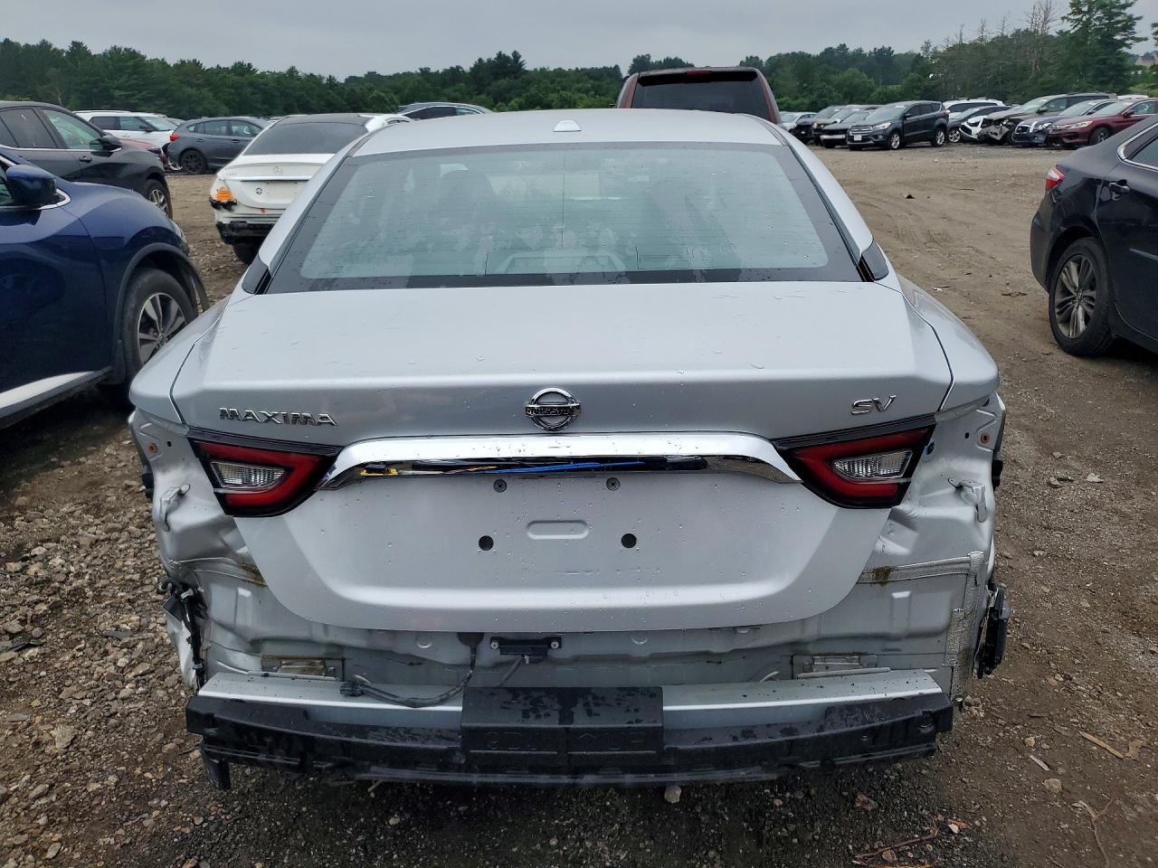 2021 Nissan Maxima Sv Silver vin: 1N4AA6CV2MC513983