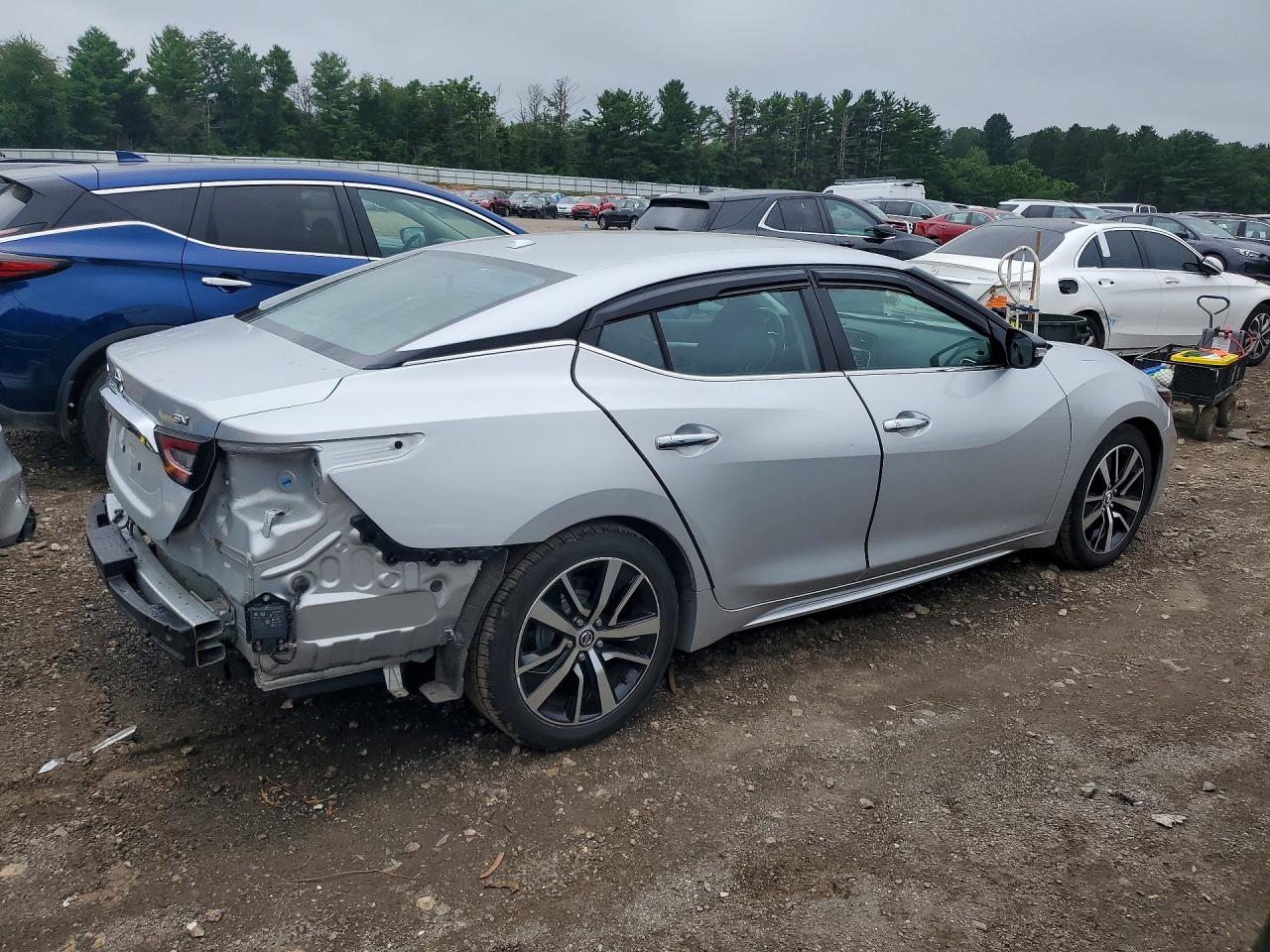 2021 Nissan Maxima Sv Silver vin: 1N4AA6CV2MC513983