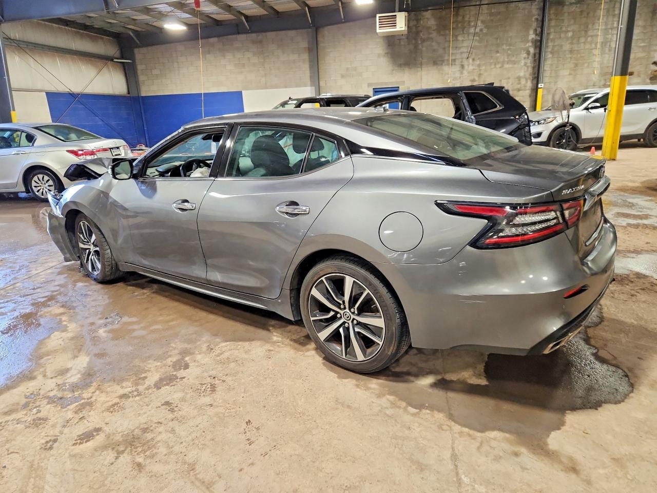 2021 Nissan Maxima Sv Silver vin: 1N4AA6CV3MC511367