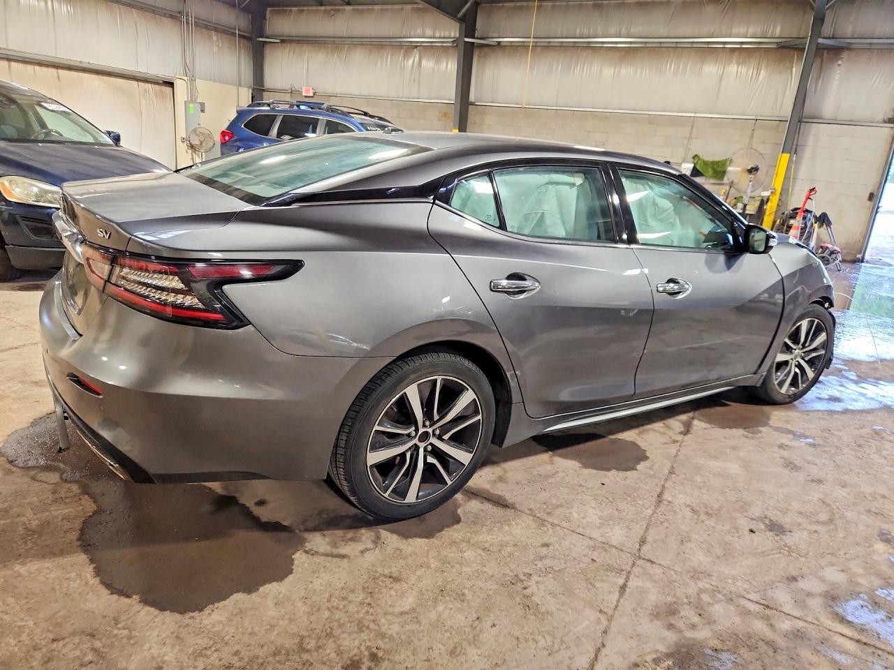 2021 Nissan Maxima Sv Silver vin: 1N4AA6CV3MC511367