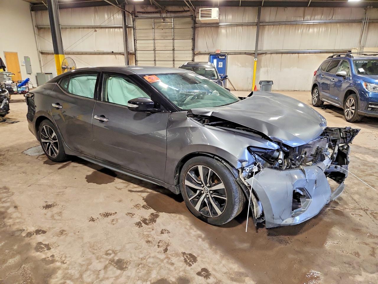 2021 Nissan Maxima Sv Silver vin: 1N4AA6CV3MC511367