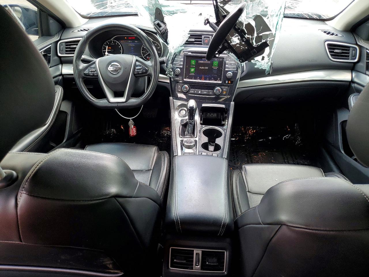 2021 Nissan Maxima Sv Blue vin: 1N4AA6CV4MC504427
