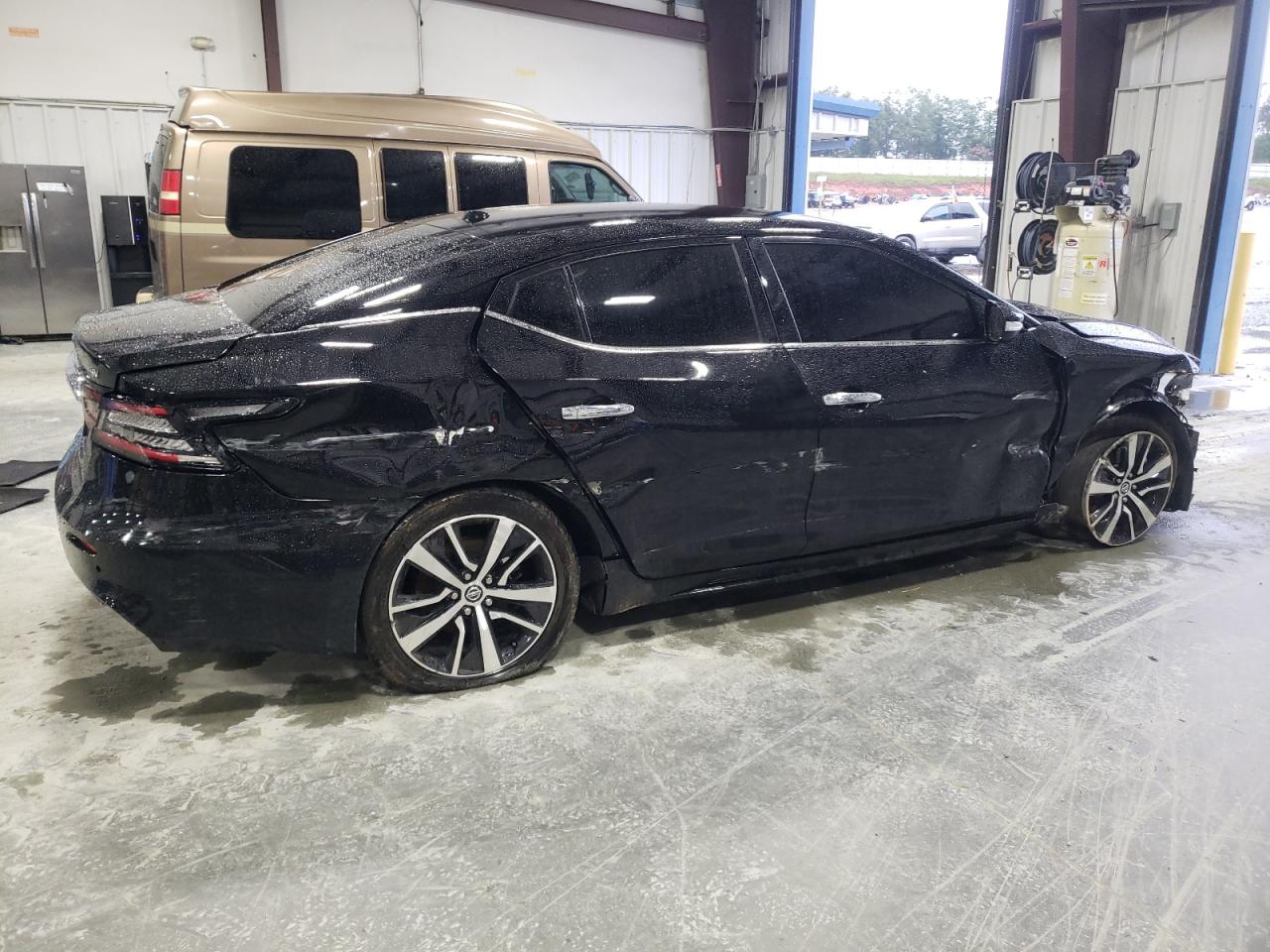 2021 Nissan Maxima Sv Black vin: 1N4AA6CV4MC514262