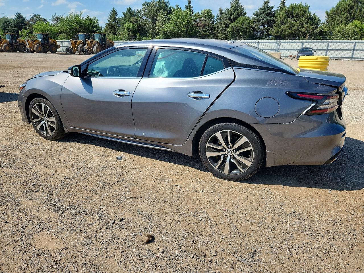 2021 Nissan Maxima Sv Серый vin: 1N4AA6CV4MC514276