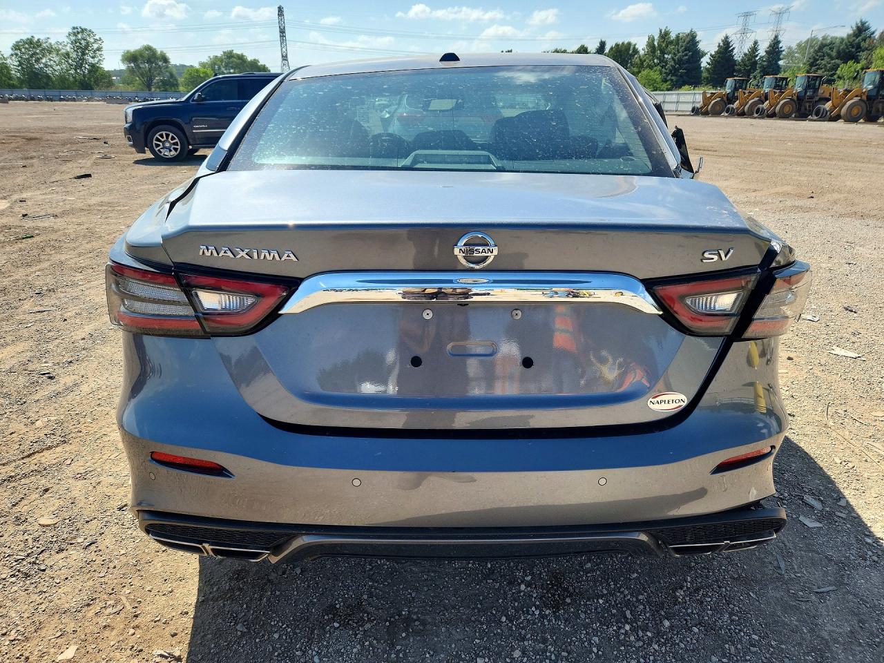 2021 Nissan Maxima Sv Серый vin: 1N4AA6CV4MC514276