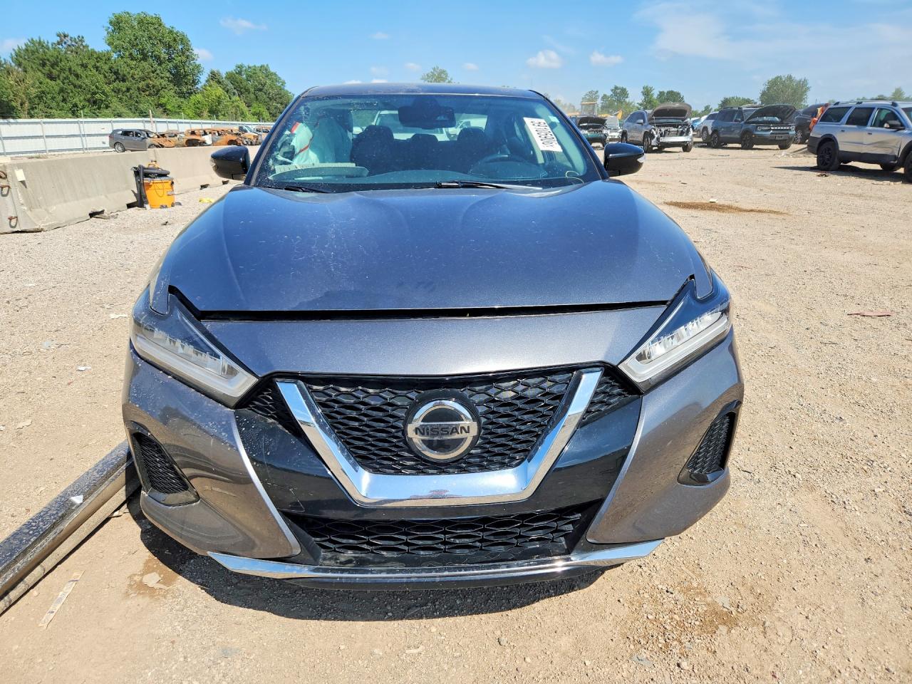 2021 Nissan Maxima Sv Серый vin: 1N4AA6CV4MC514276