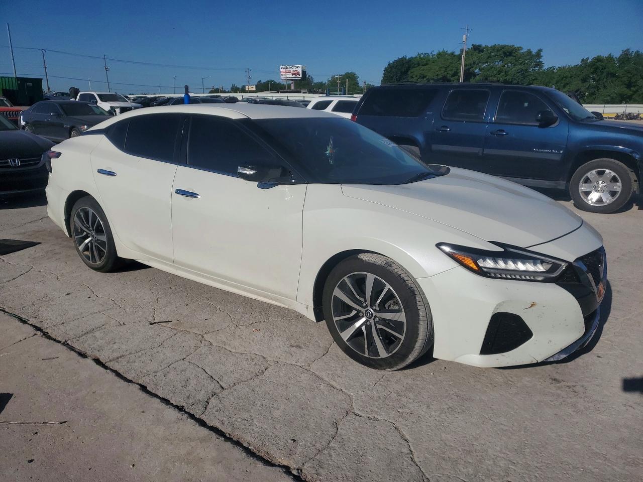 2023 Nissan Maxima Sv White vin: 1N4AA6CV4PC503752