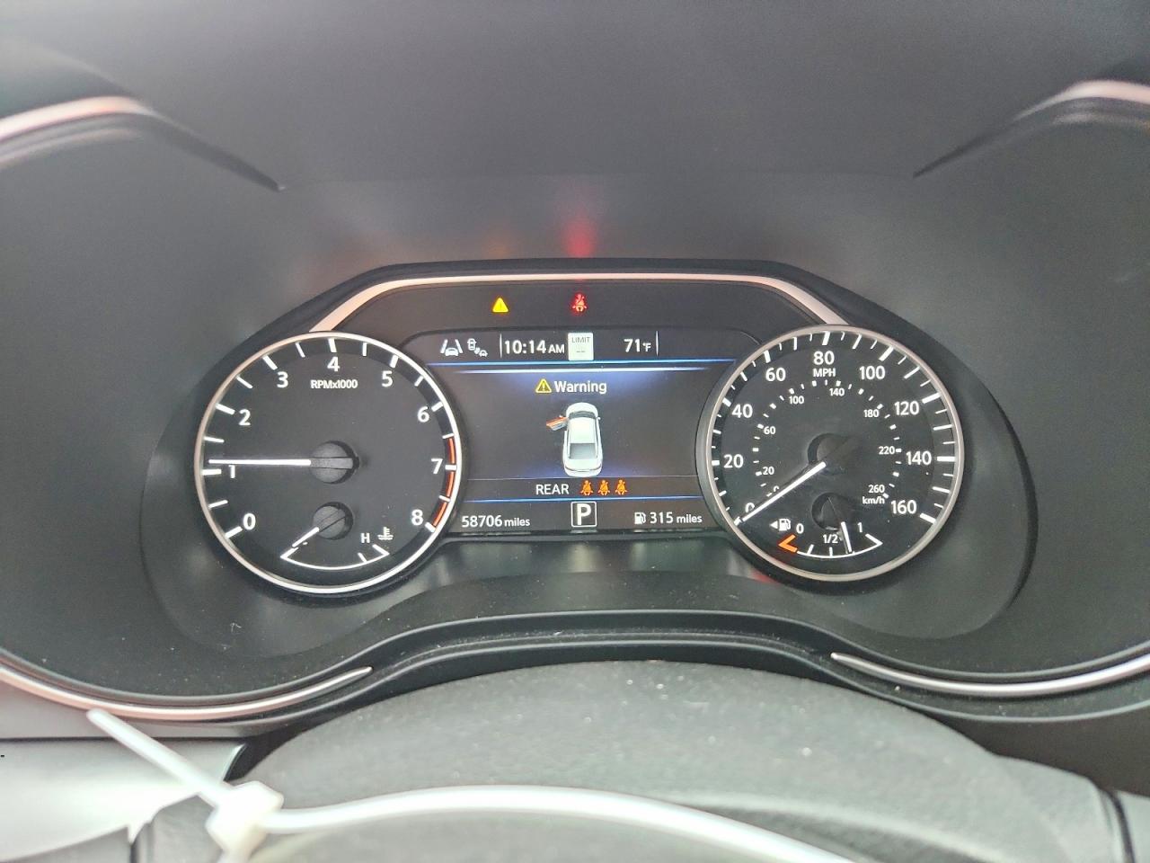 2023 Nissan Maxima Sv White vin: 1N4AA6CV4PC503752