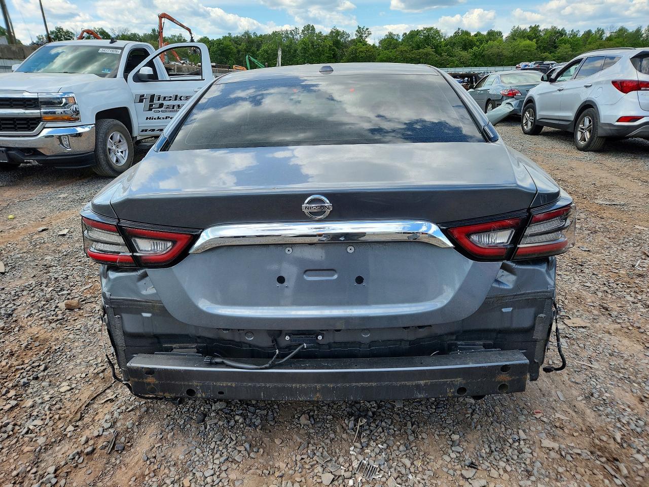 2021 Nissan Maxima Sv Gray vin: 1N4AA6CV5MC504355