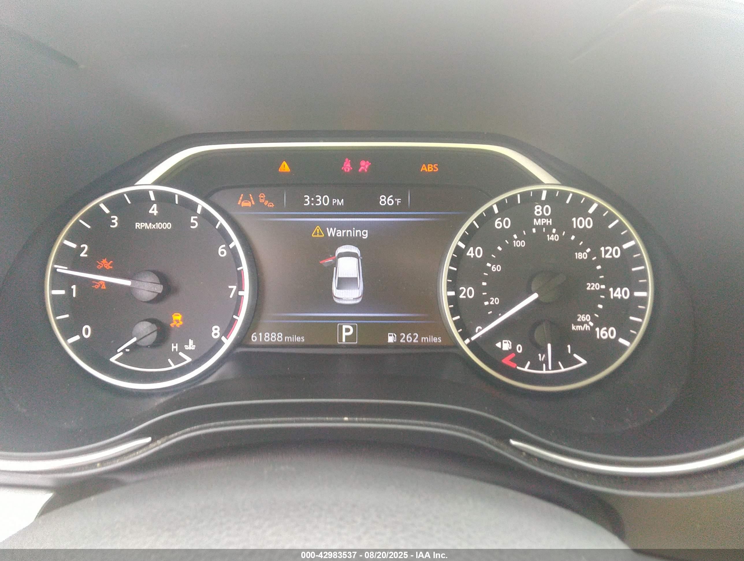 2021 Nissan Maxima Sv Xtronic Cvt Черный vin: 1N4AA6CV5MC509829