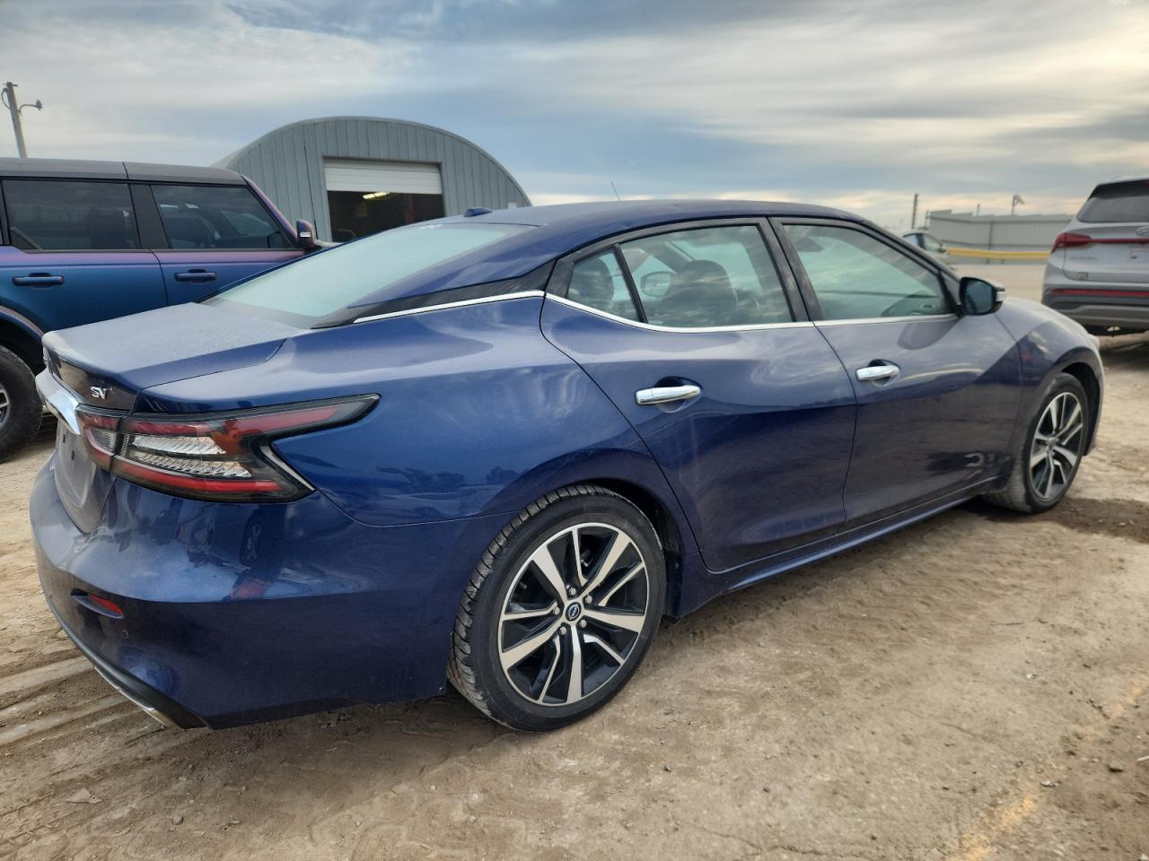 2023 Nissan Maxima Sv Blue vin: 1N4AA6CV5PC508488