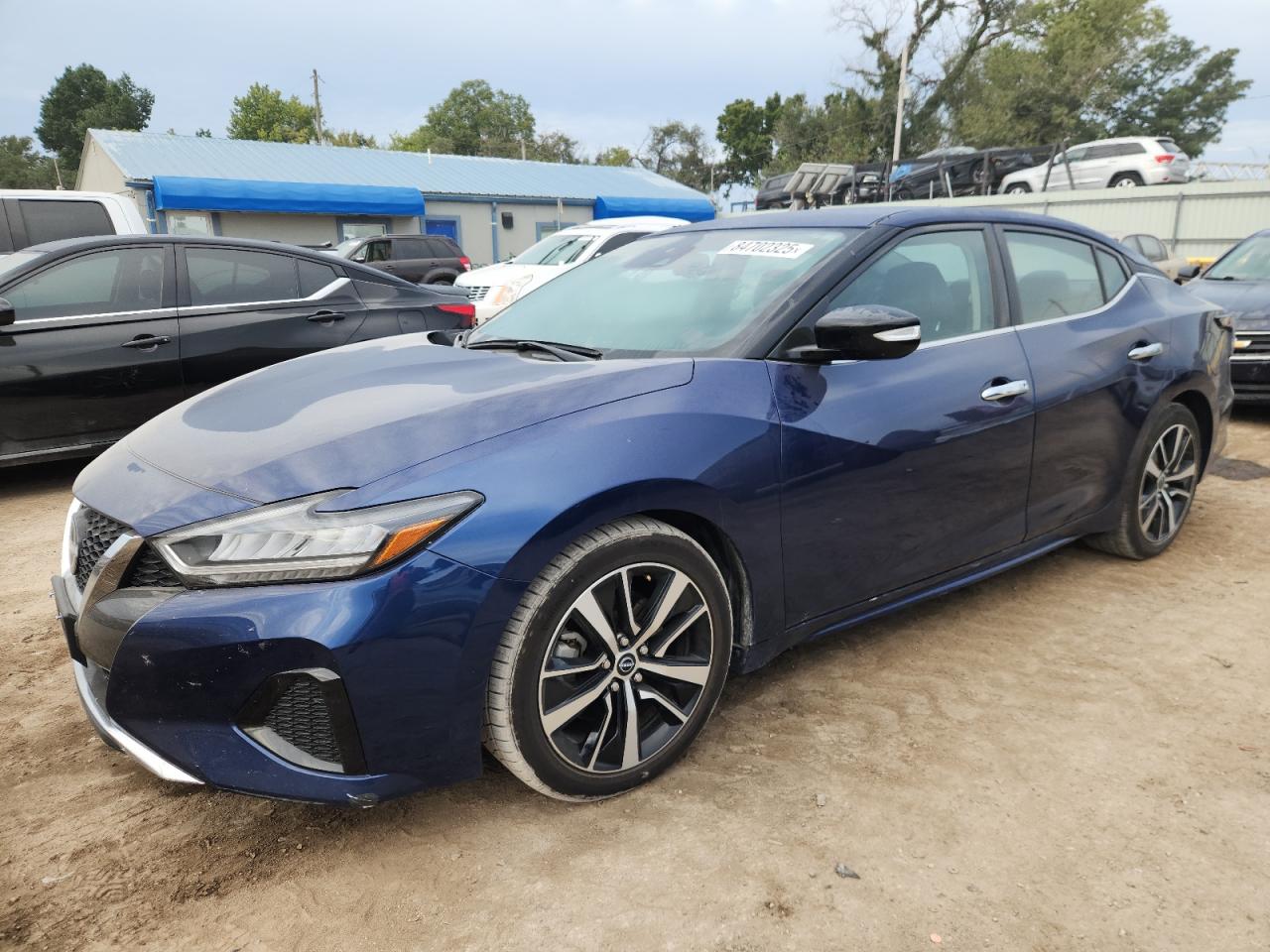 2023 Nissan Maxima Sv Blue vin: 1N4AA6CV5PC508488