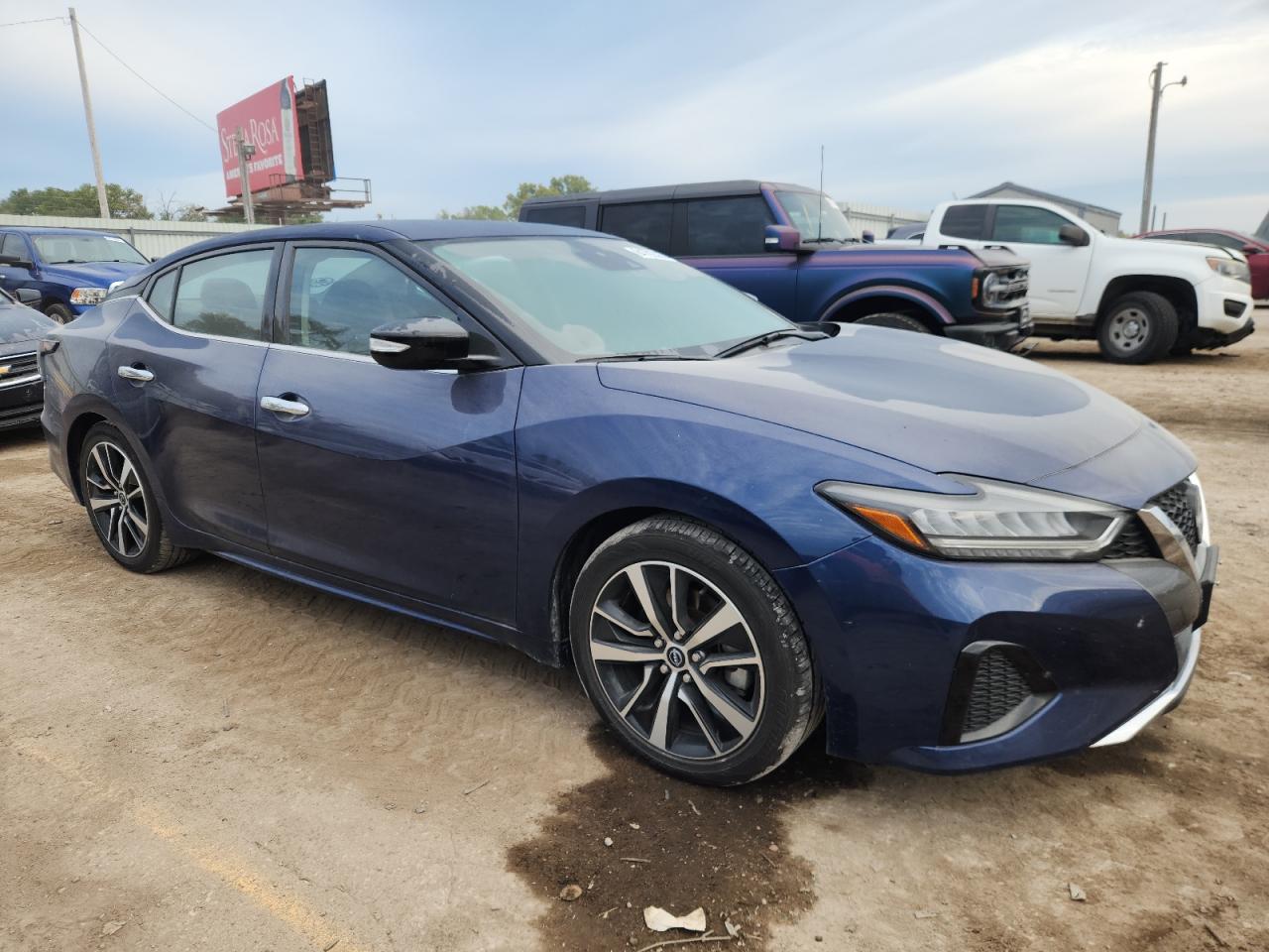 2023 Nissan Maxima Sv Blue vin: 1N4AA6CV5PC508488