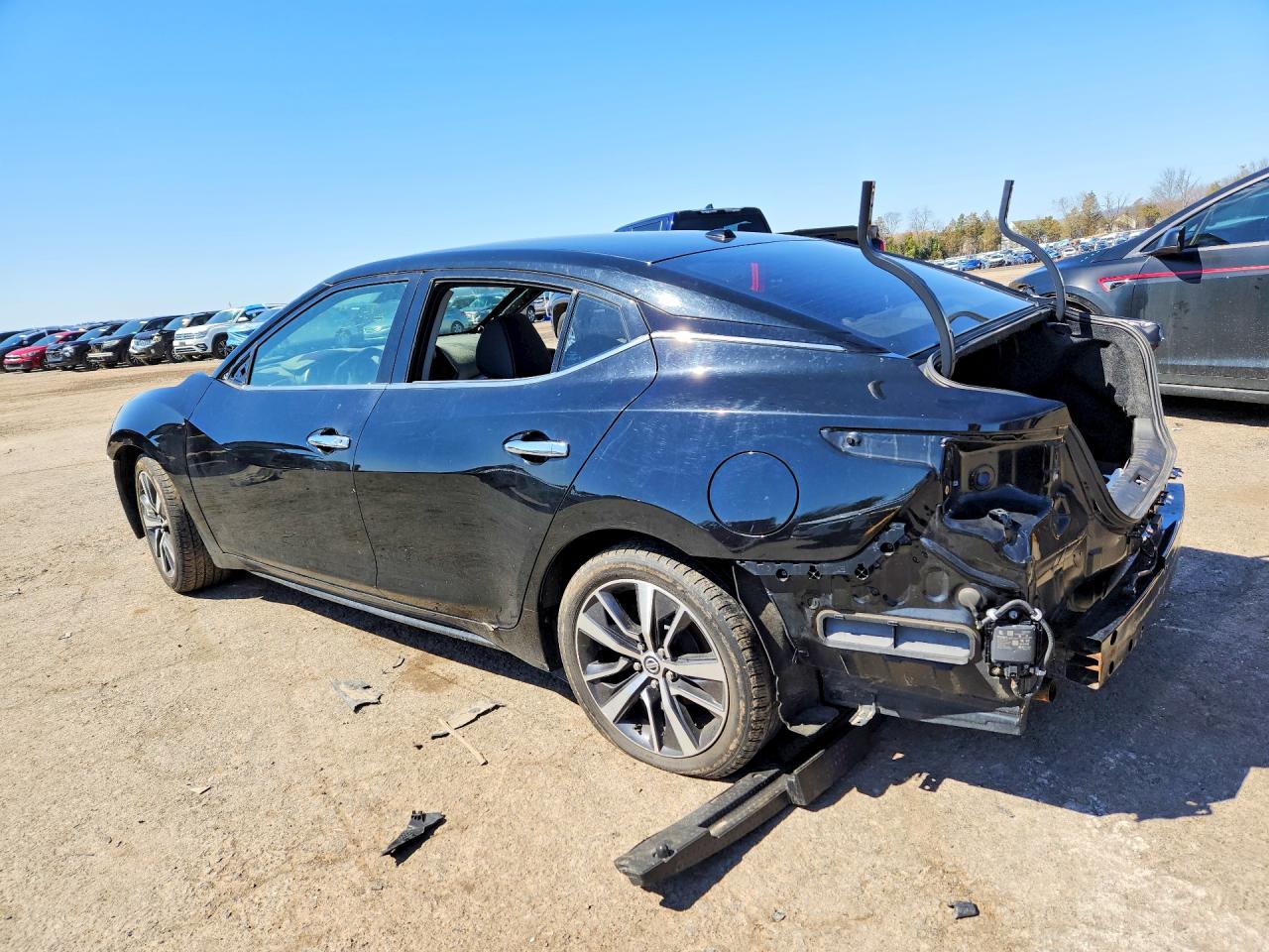 2020 Nissan Maxima Sv Black vin: 1N4AA6CV6LC378781