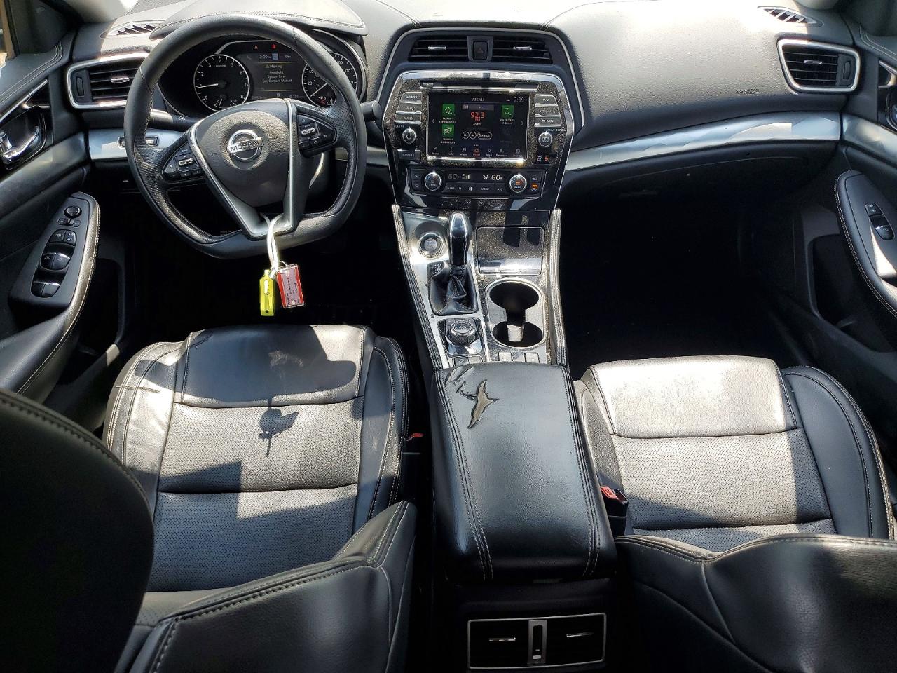 2021 Nissan Maxima Sv Black vin: 1N4AA6CV7MC508018