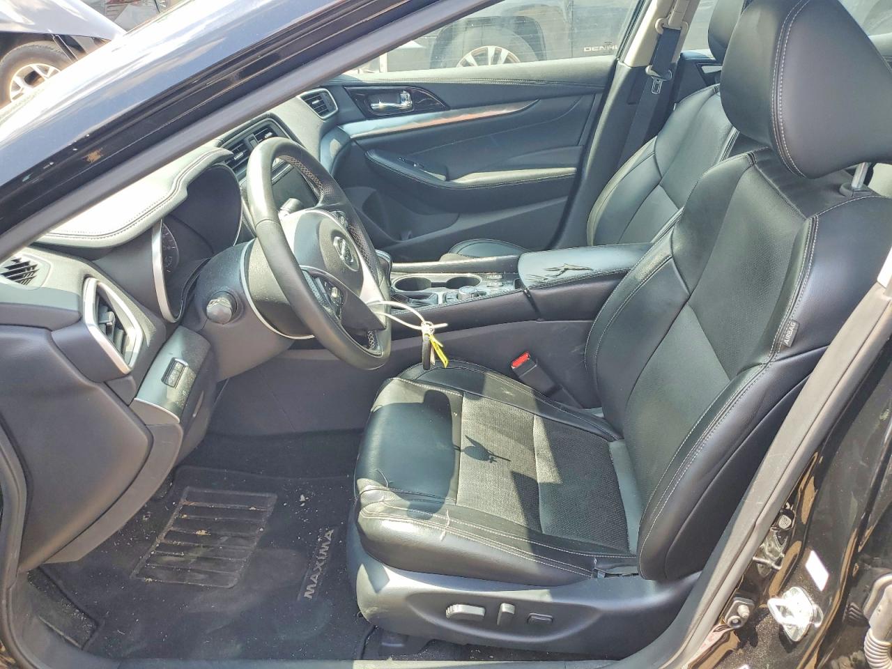 2021 Nissan Maxima Sv Black vin: 1N4AA6CV7MC508018