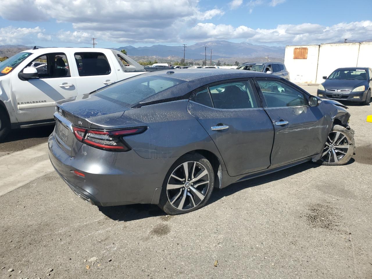 2021 Nissan Maxima Sv Серый vin: 1N4AA6CV8MC514202