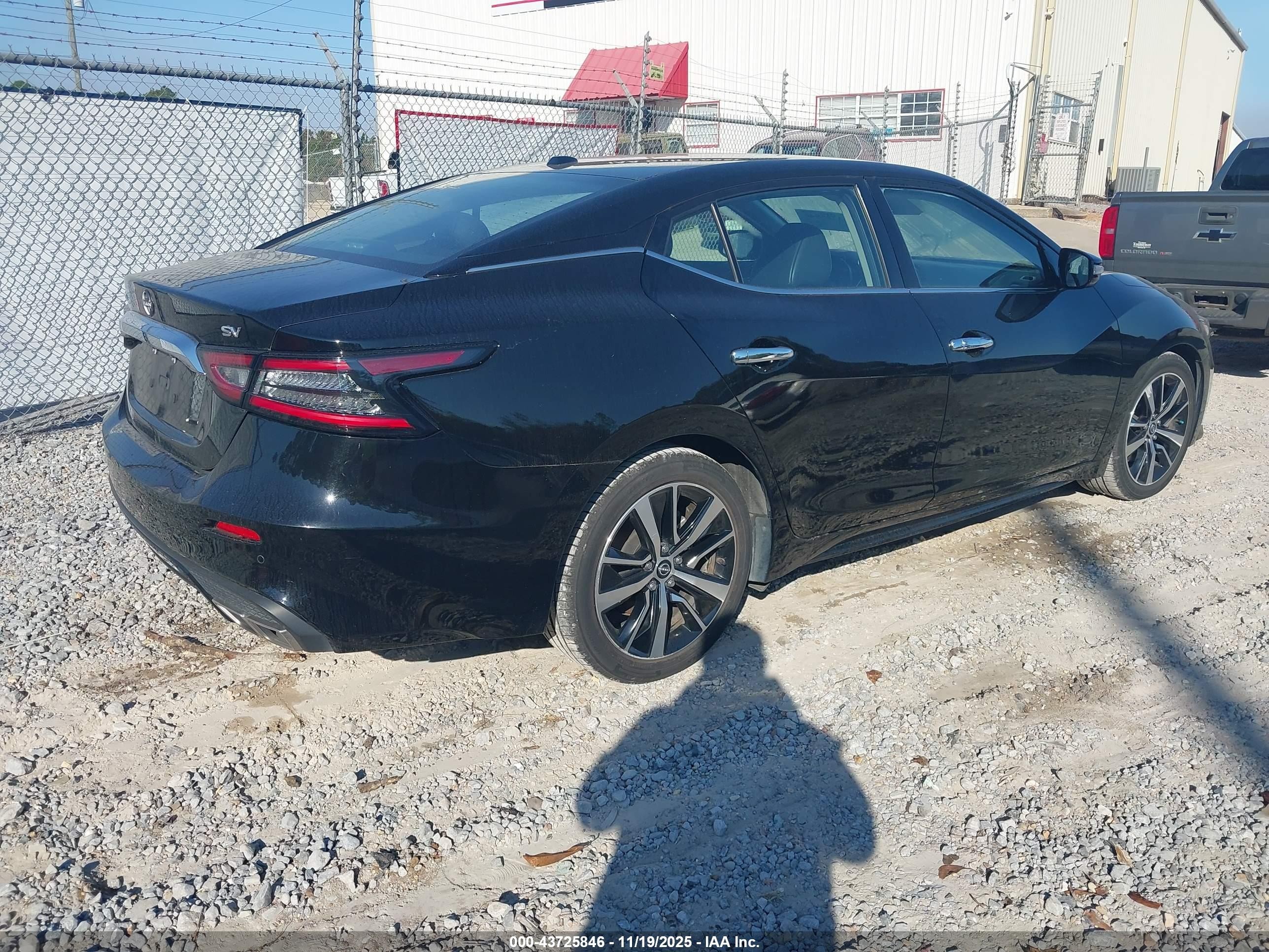 2023 Nissan Maxima Sv Xtronic Cvt Black vin: 1N4AA6CV9PC508977