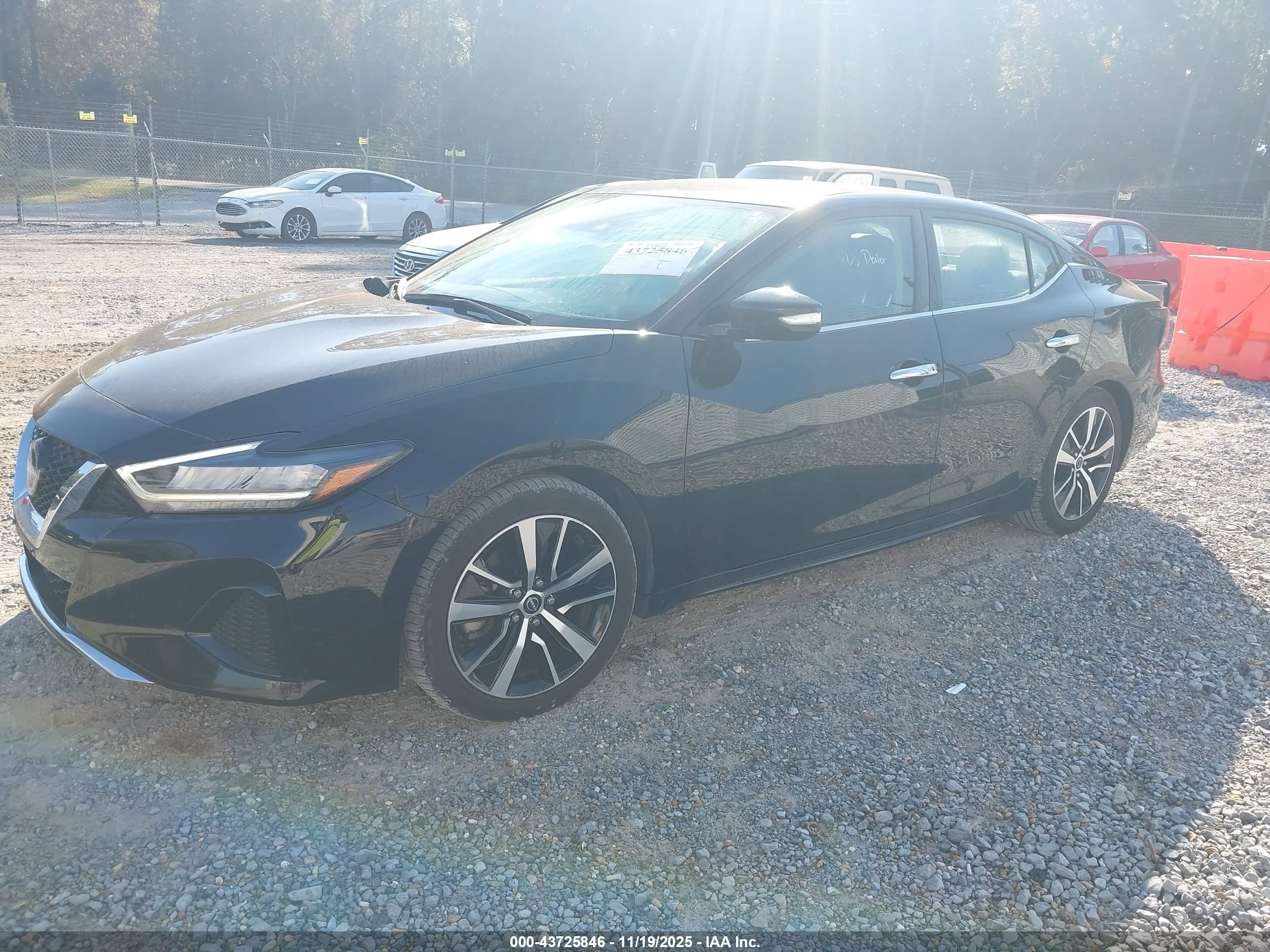 2023 Nissan Maxima Sv Xtronic Cvt Black vin: 1N4AA6CV9PC508977