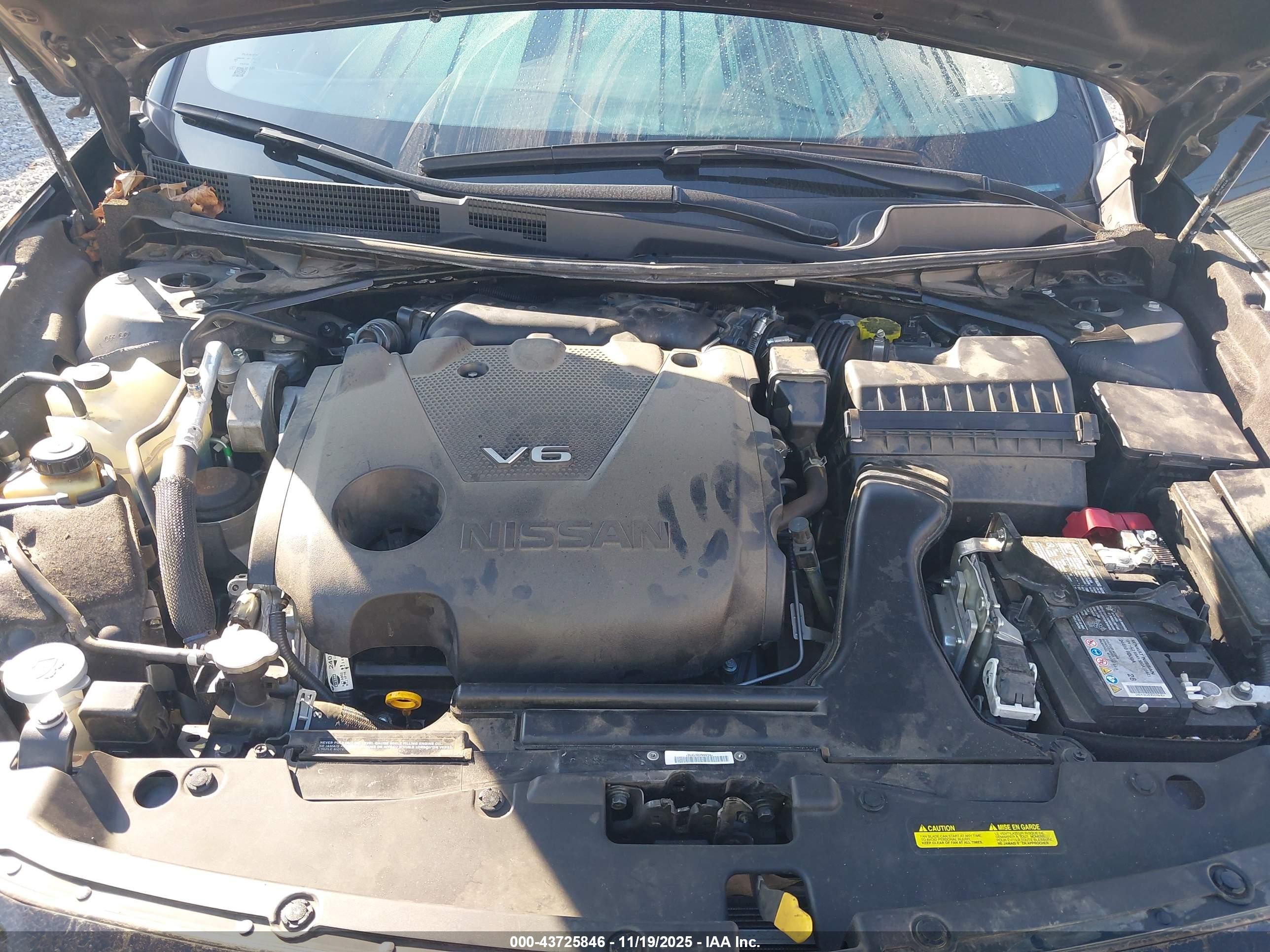 2023 Nissan Maxima Sv Xtronic Cvt Black vin: 1N4AA6CV9PC508977