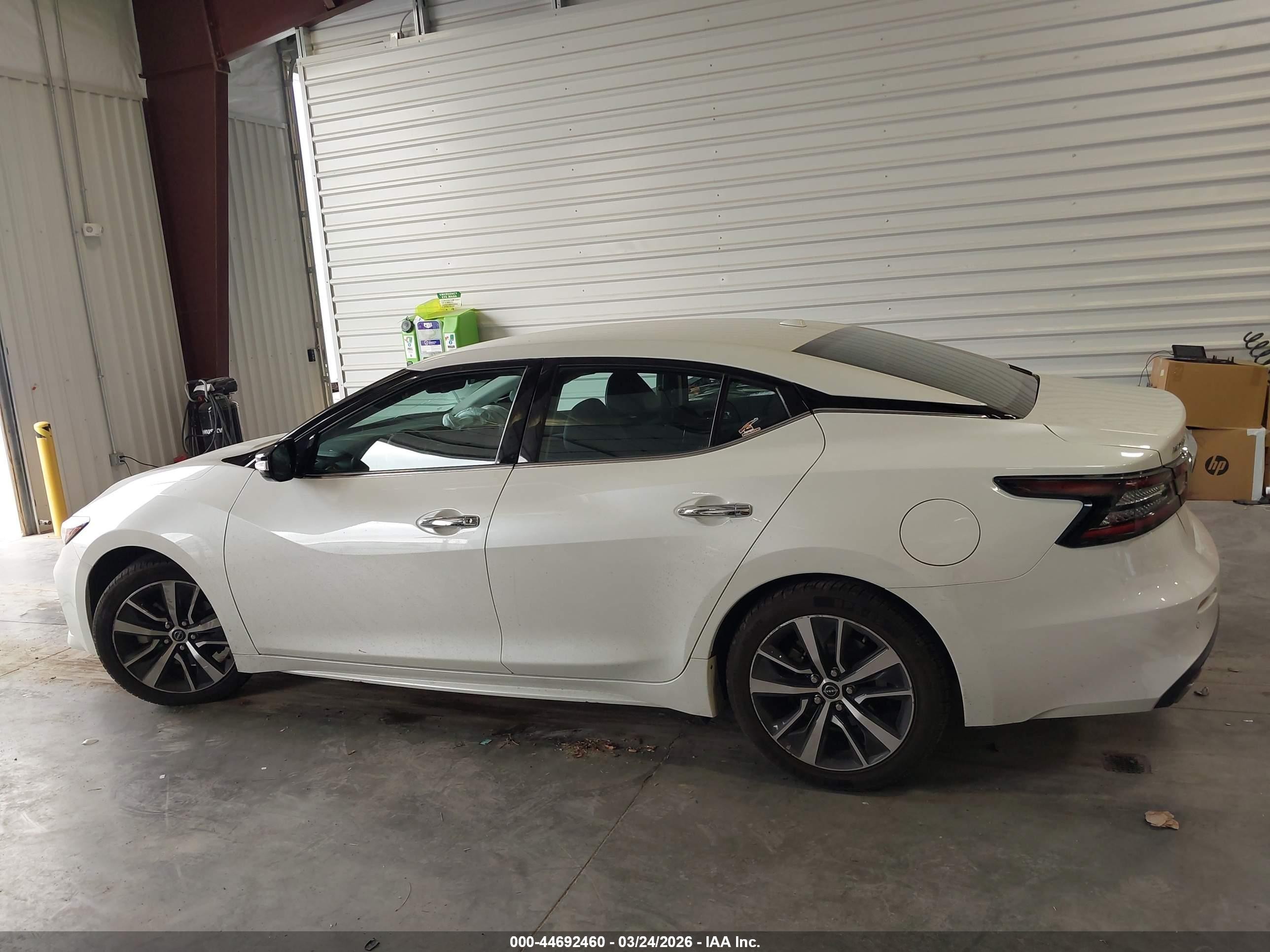 2023 Nissan Maxima Sv Xtronic Cvt White vin: 1N4AA6CV9PC510728