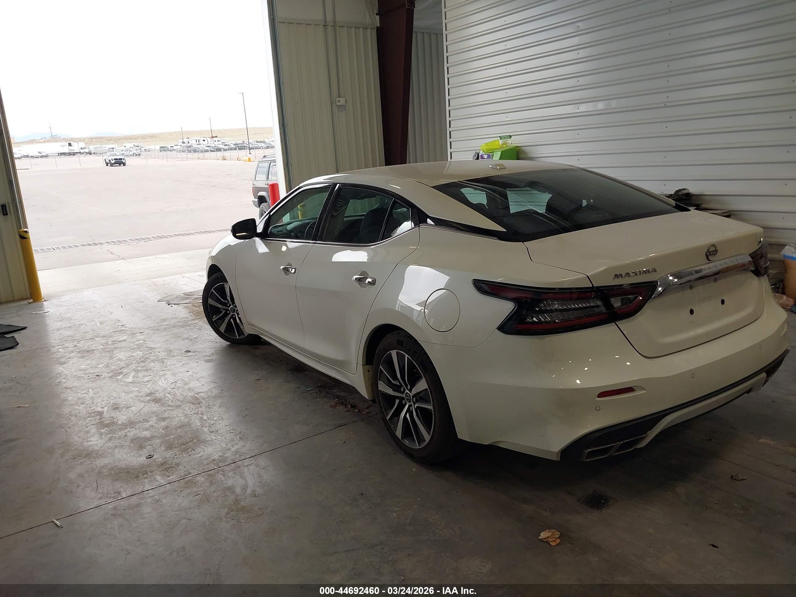 2023 Nissan Maxima Sv Xtronic Cvt White vin: 1N4AA6CV9PC510728