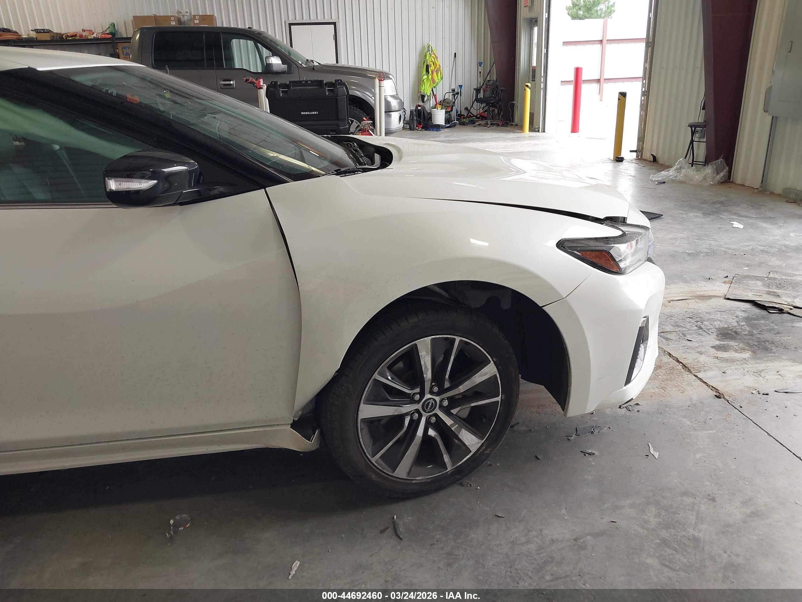 2023 Nissan Maxima Sv Xtronic Cvt White vin: 1N4AA6CV9PC510728