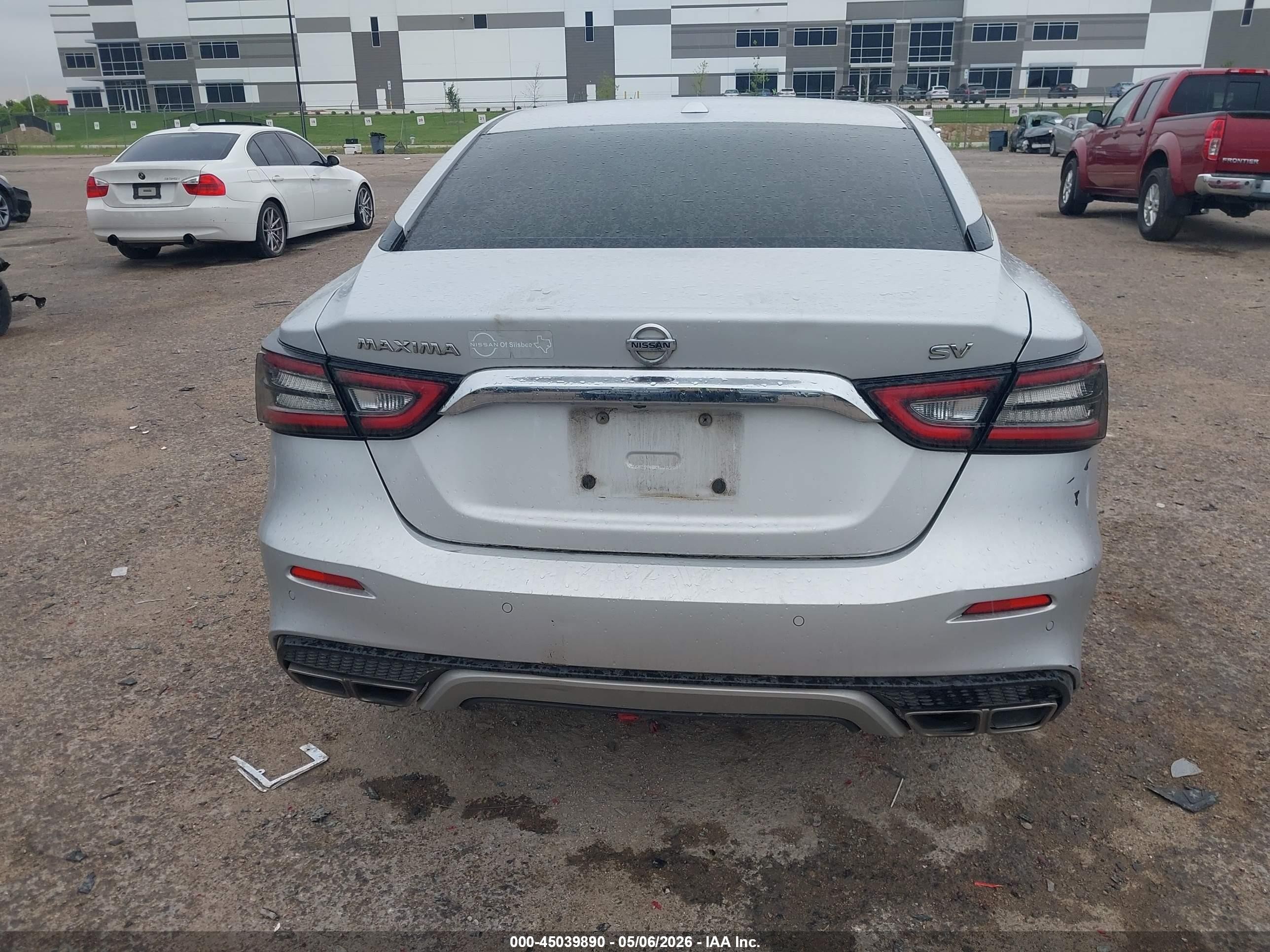 2020 Nissan Maxima Sv Xtronic Cvt vin: 1N4AA6CVXLC378265