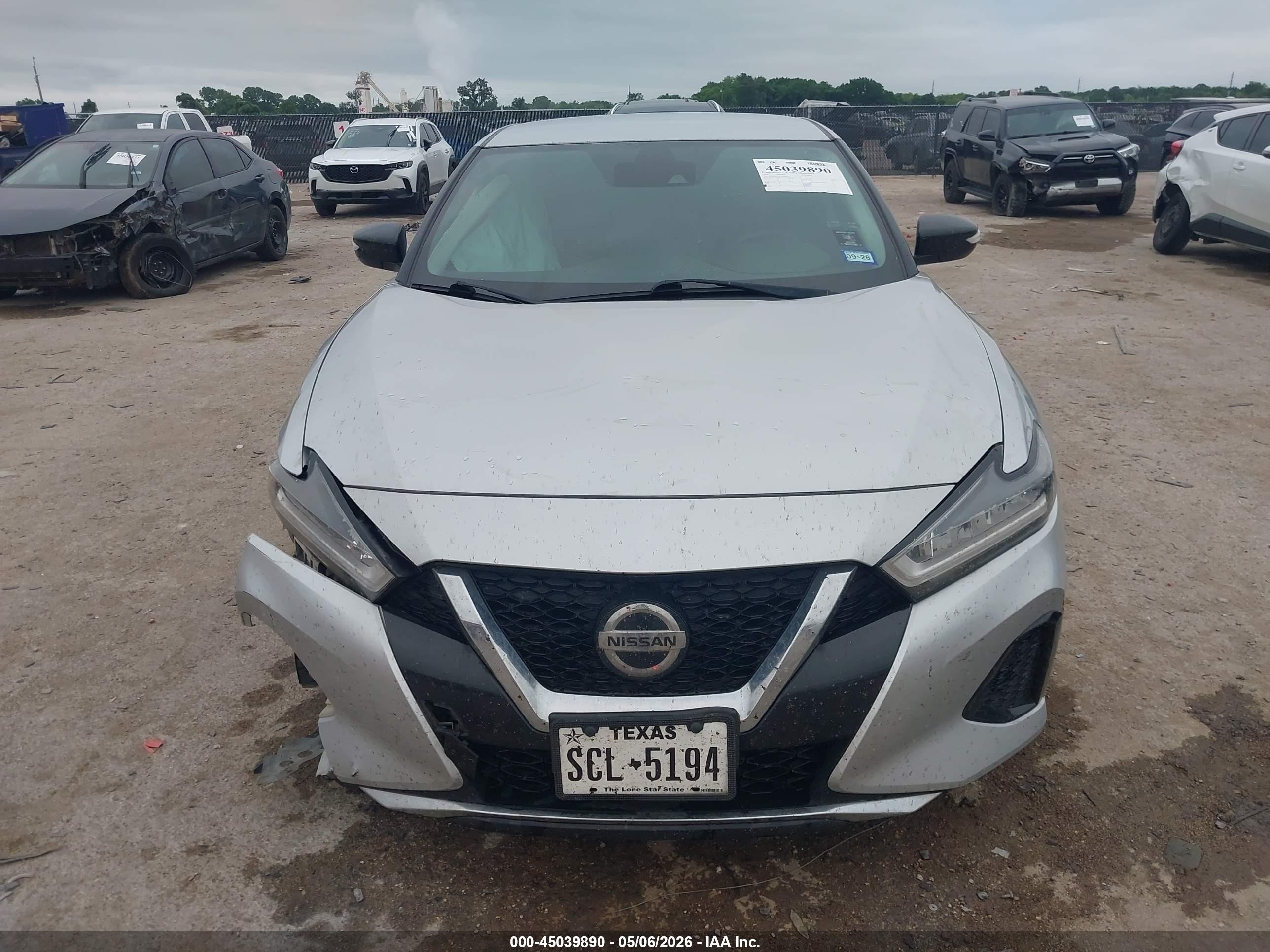 2020 Nissan Maxima Sv Xtronic Cvt vin: 1N4AA6CVXLC378265