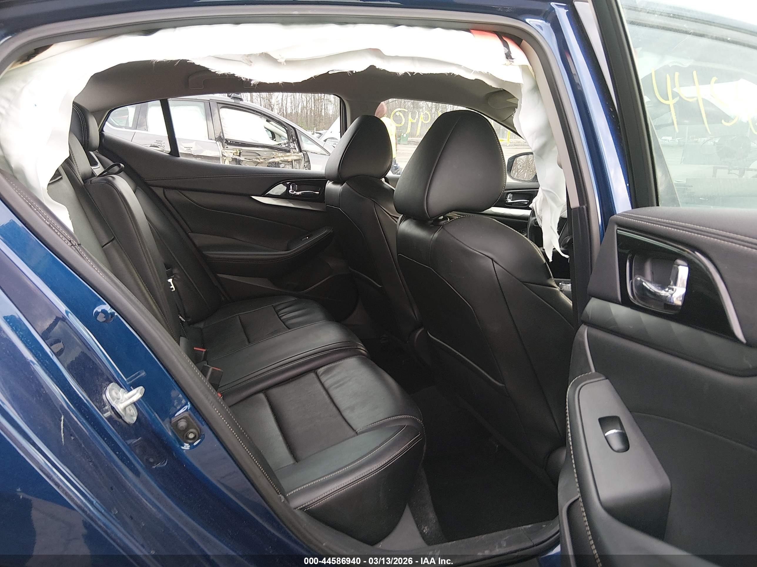 2021 Nissan Maxima Sv Xtronic Cvt Blue vin: 1N4AA6CVXMC512872