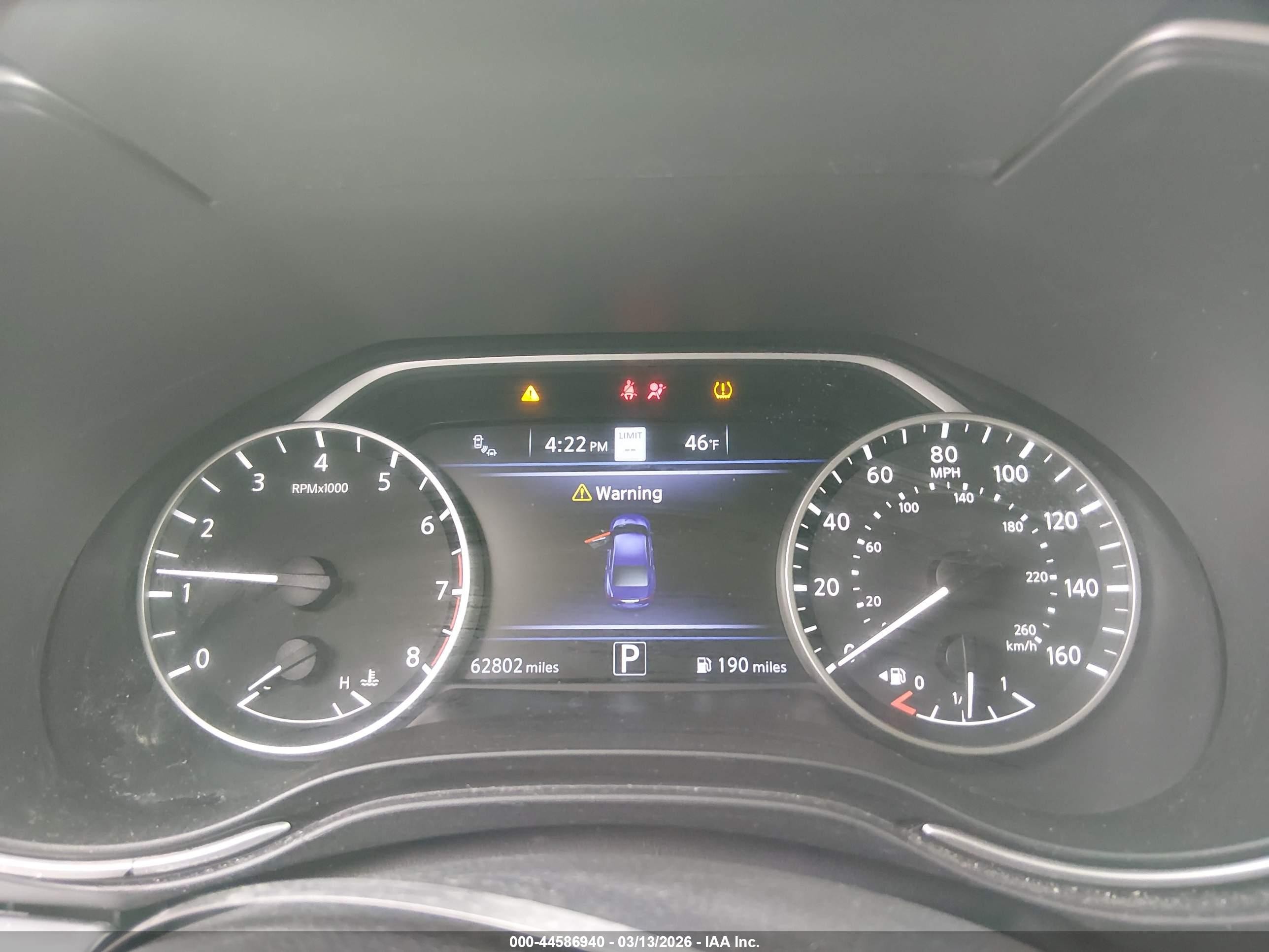 2021 Nissan Maxima Sv Xtronic Cvt Blue vin: 1N4AA6CVXMC512872