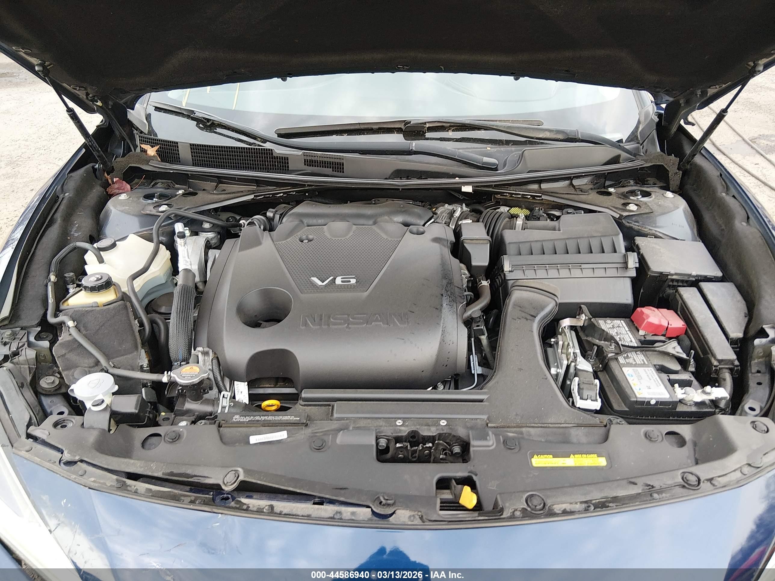 2021 Nissan Maxima Sv Xtronic Cvt Blue vin: 1N4AA6CVXMC512872