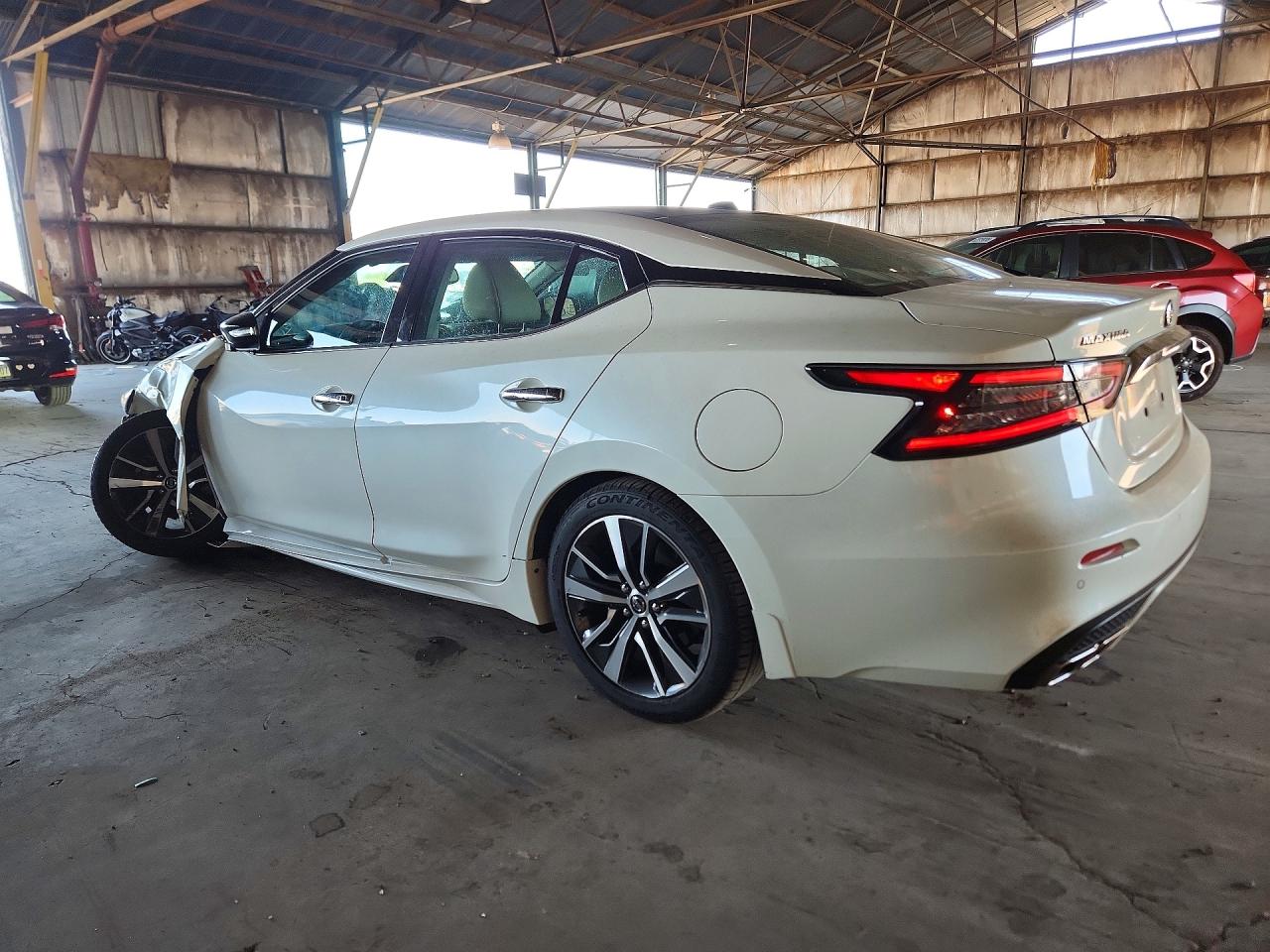 2020 Nissan Maxima Sl Белый vin: 1N4AA6DV4LC362979