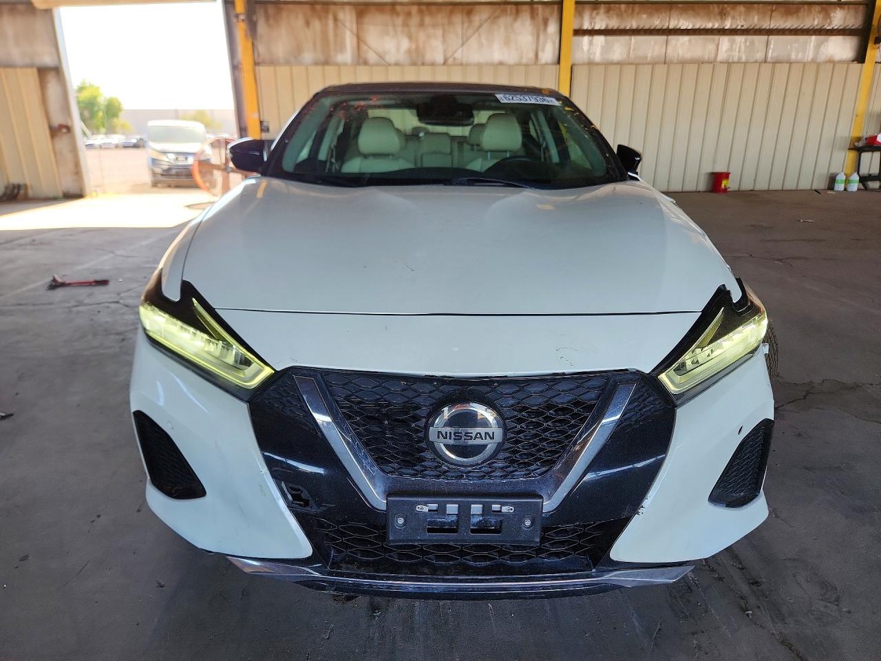2020 Nissan Maxima Sl Белый vin: 1N4AA6DV4LC362979