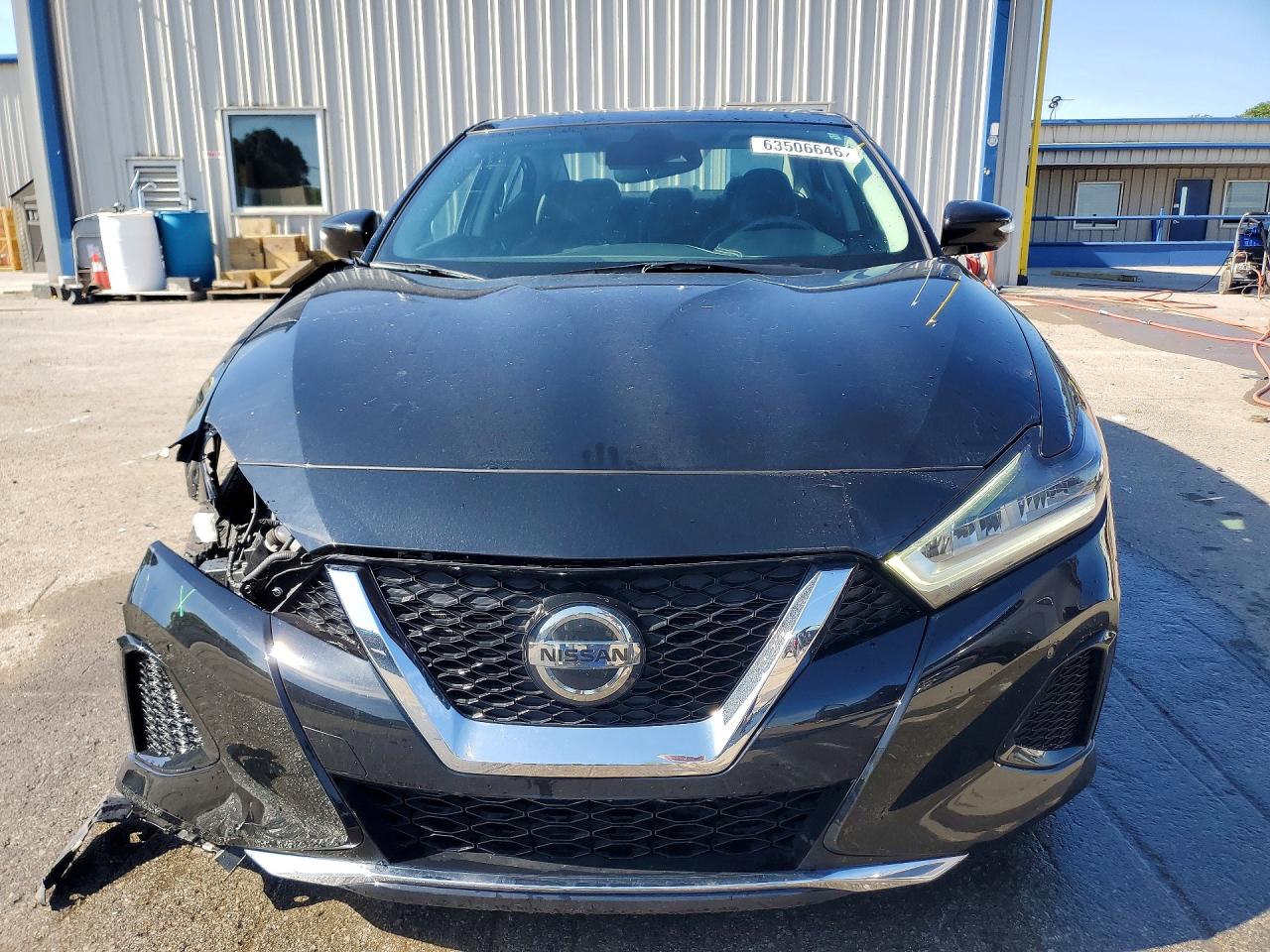 2020 Nissan Maxima Sl Black vin: 1N4AA6DV5LC381461