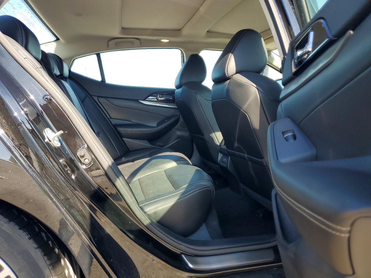 2020 Nissan Maxima Sl Black vin: 1N4AA6DV5LC381461